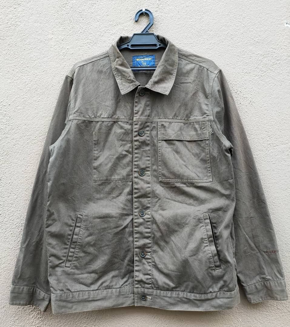 Vintage Vintage Woolrich Chore Jacket Size US L / EU 52-54 / 3 - 1 Thumbnail