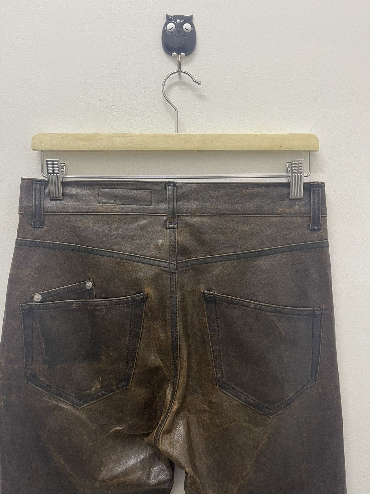 Le Grande Bleu (L.G.B.) Rare Vintage MITSUMINE Leather Style ifsixwasnine Hysteric Size US 30 / EU 46 - 3 Thumbnail