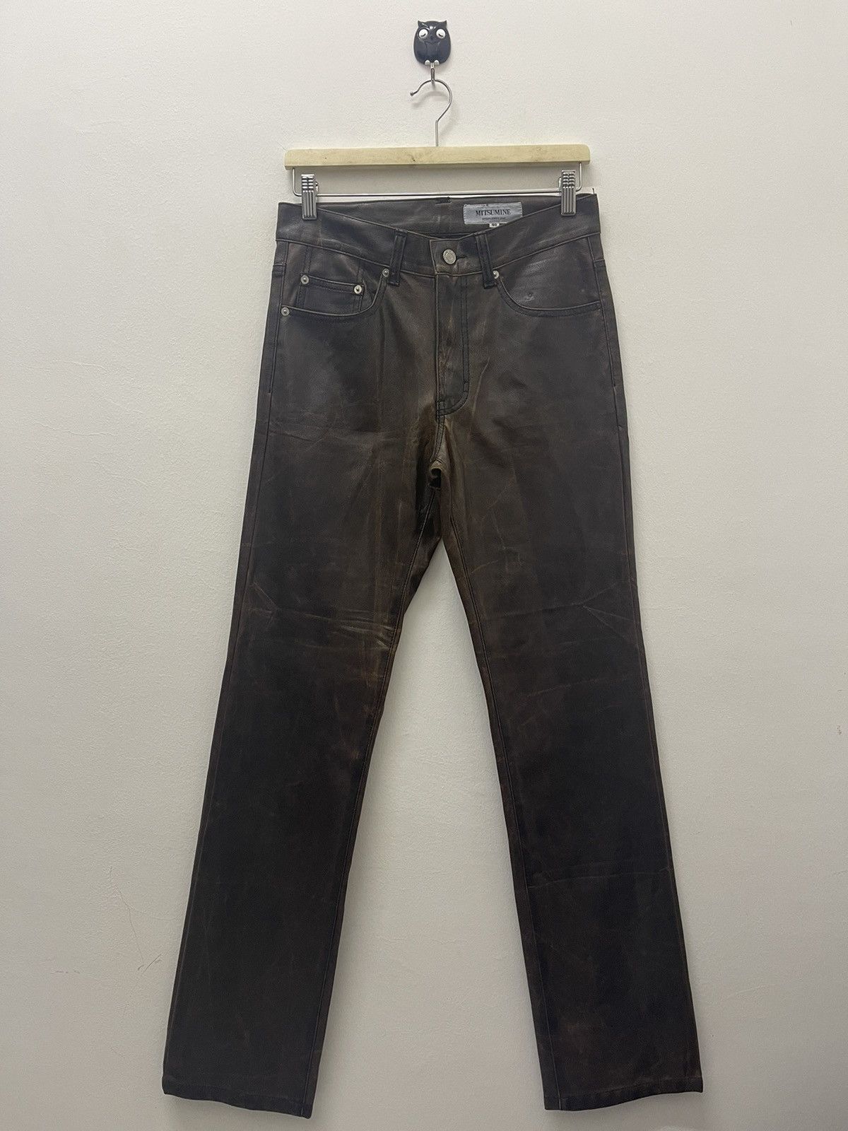 Le Grande Bleu (L.G.B.) Rare Vintage MITSUMINE Leather Style ifsixwasnine Hysteric Size US 30 / EU 46 - 5 Thumbnail