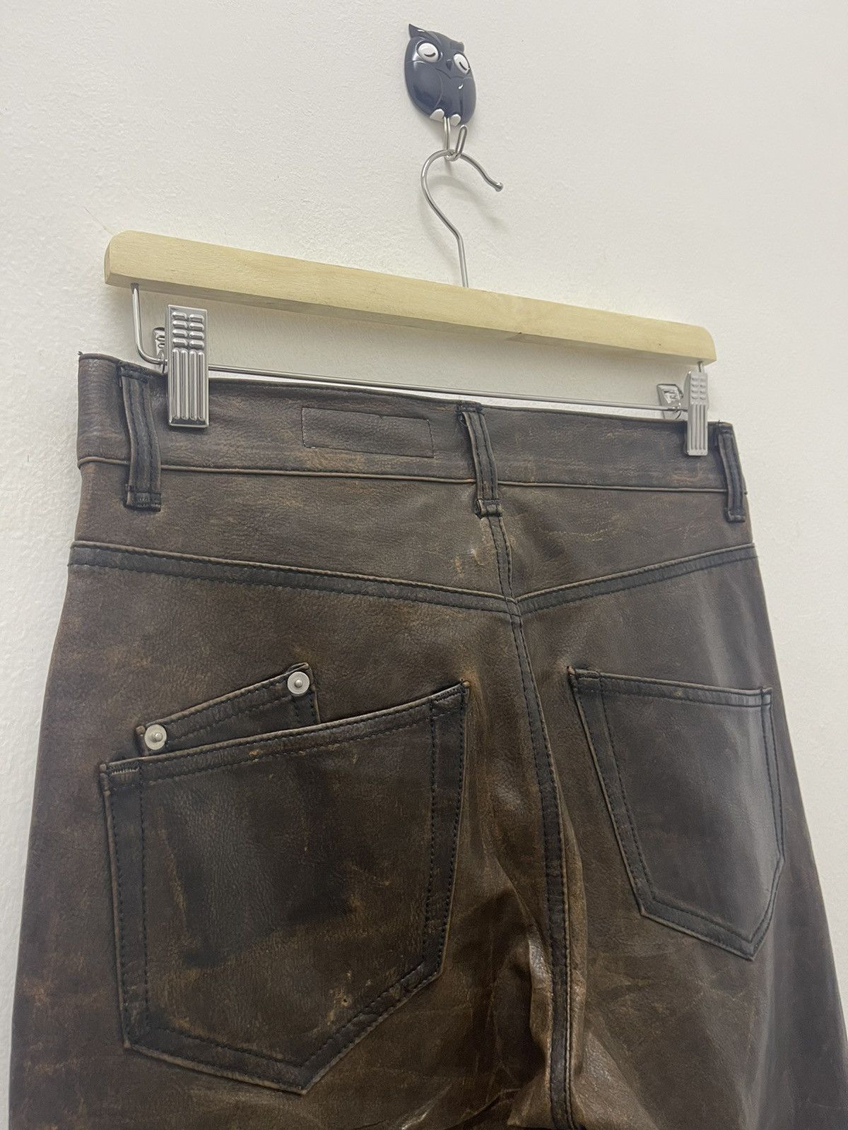 Le Grande Bleu (L.G.B.) Rare Vintage MITSUMINE Leather Style ifsixwasnine Hysteric Size US 30 / EU 46 - 4 Thumbnail