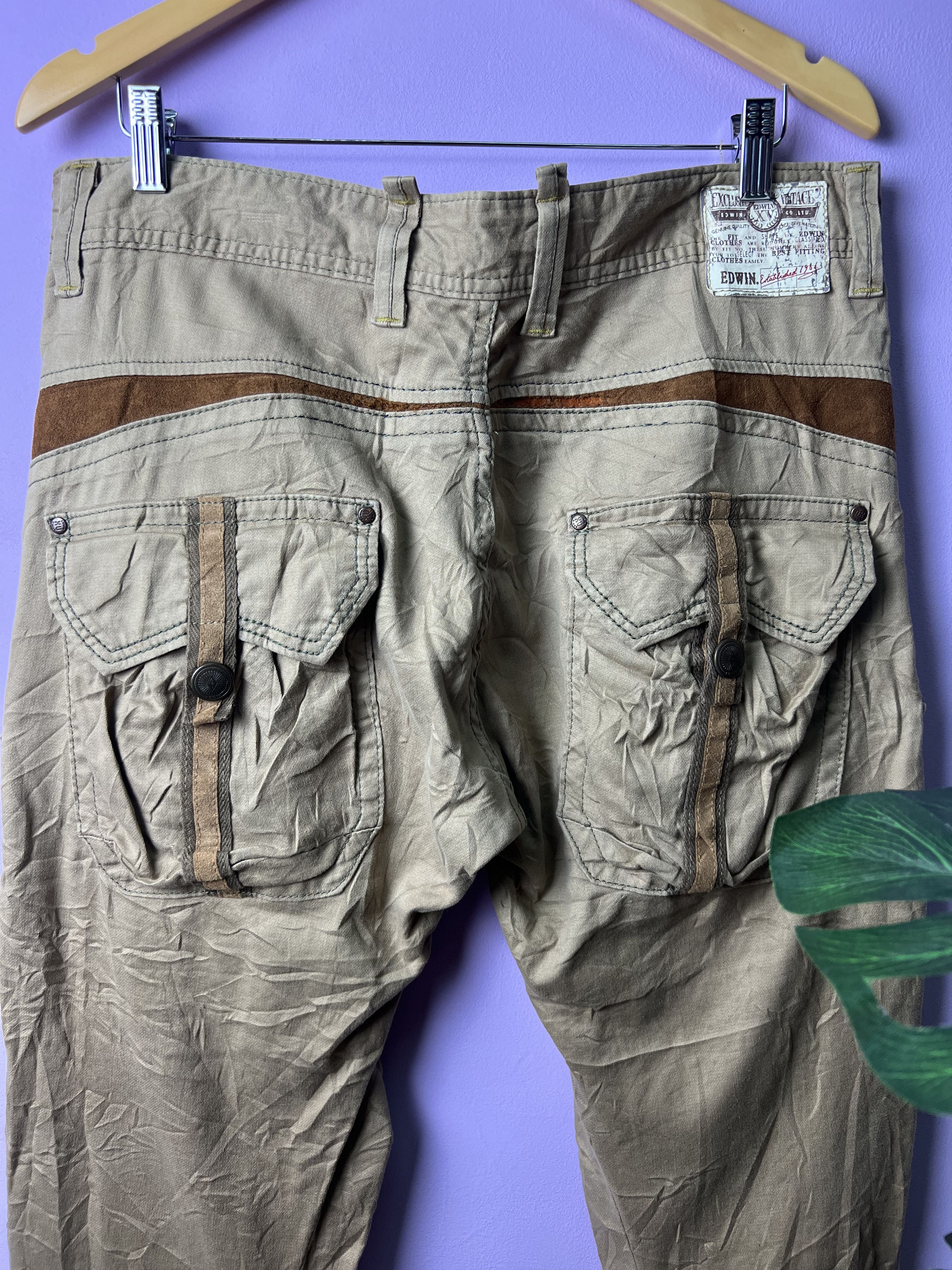 Edwin 🔥Vintage Rare Edwin XV Cargo Pants Size US 35 - 11 Thumbnail