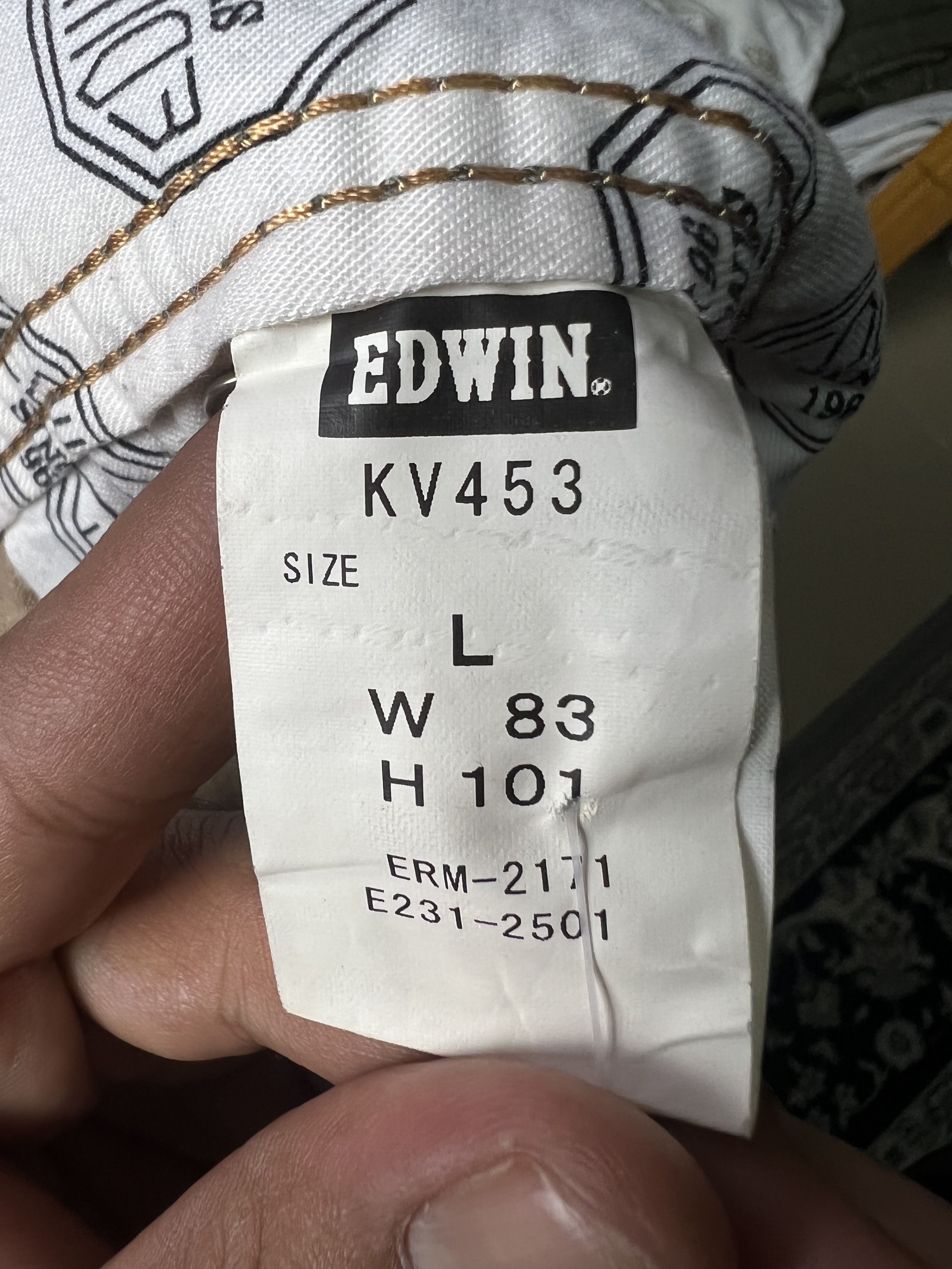 Edwin 🔥Vintage Rare Edwin XV Cargo Pants Size US 35 - 18 Thumbnail
