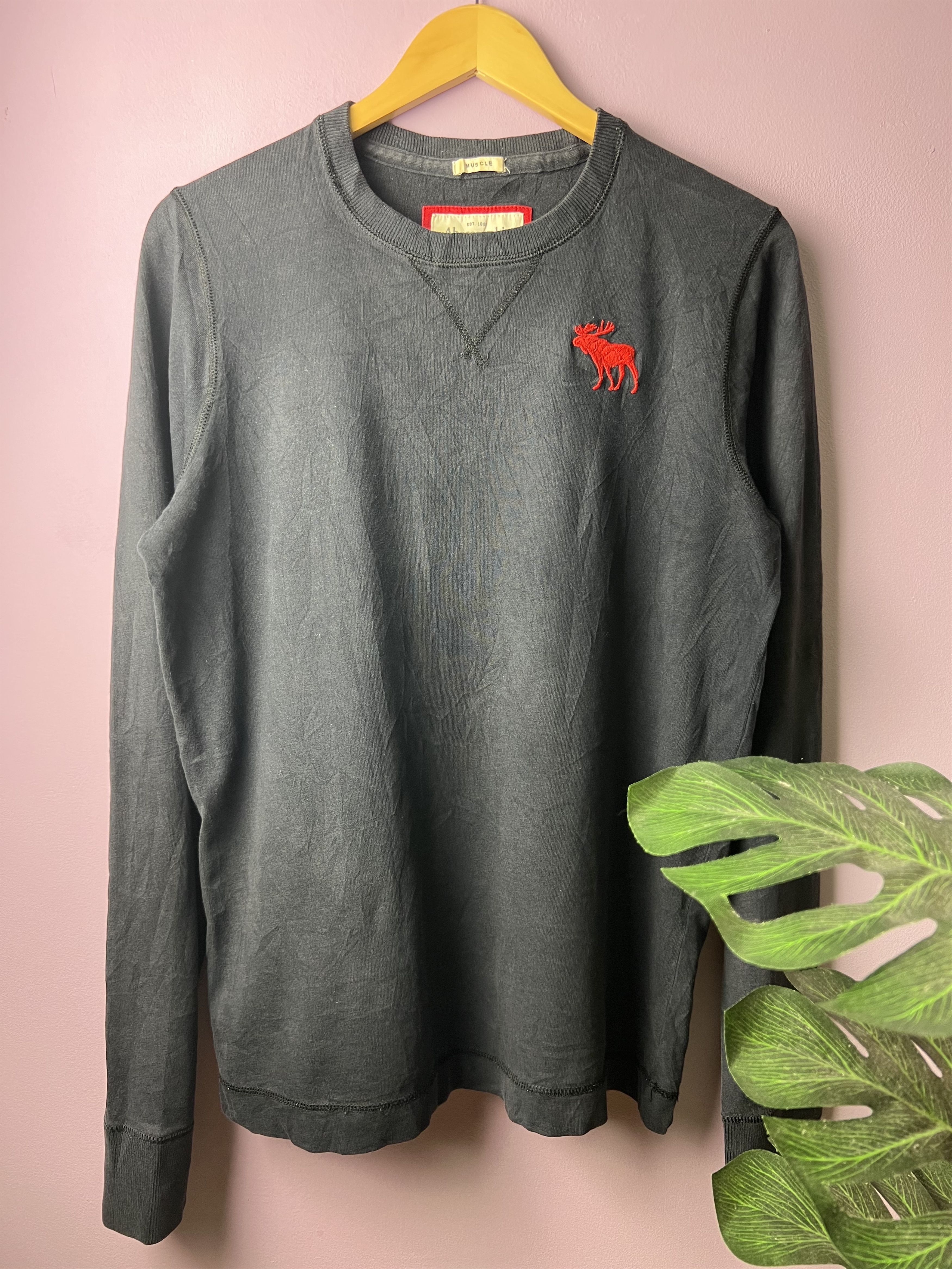 Abercrombie & Fitch 🔥Vintage Abercrombie & Fitch LS Logo Tees Size US M / EU 48-50 / 2 - 2 Thumbnail