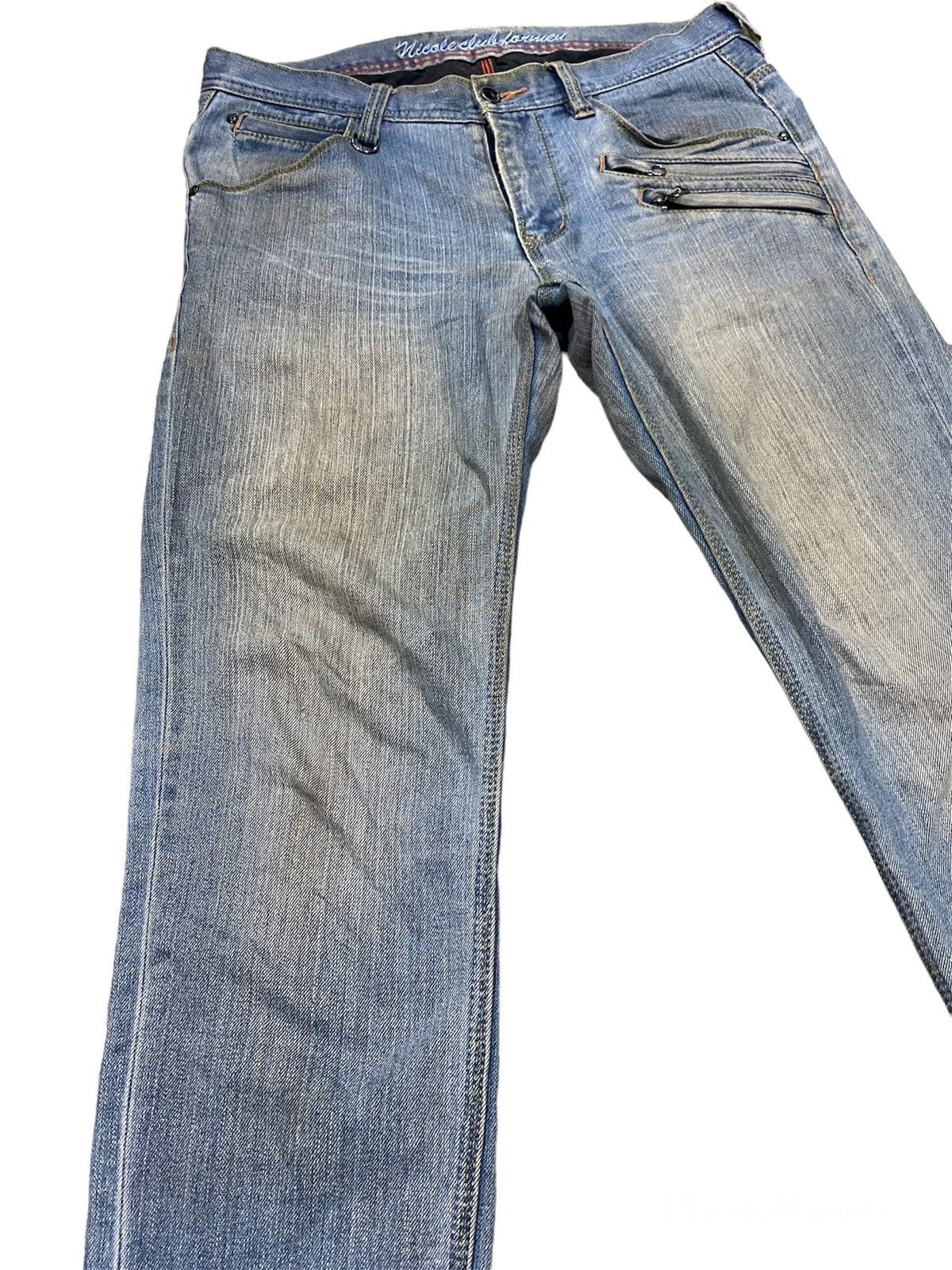 Nicole Club FLARE JAPAN BRAND NICOLE CLUB FOR MEN JEANS Size US 34 / EU 50 - 4 Thumbnail