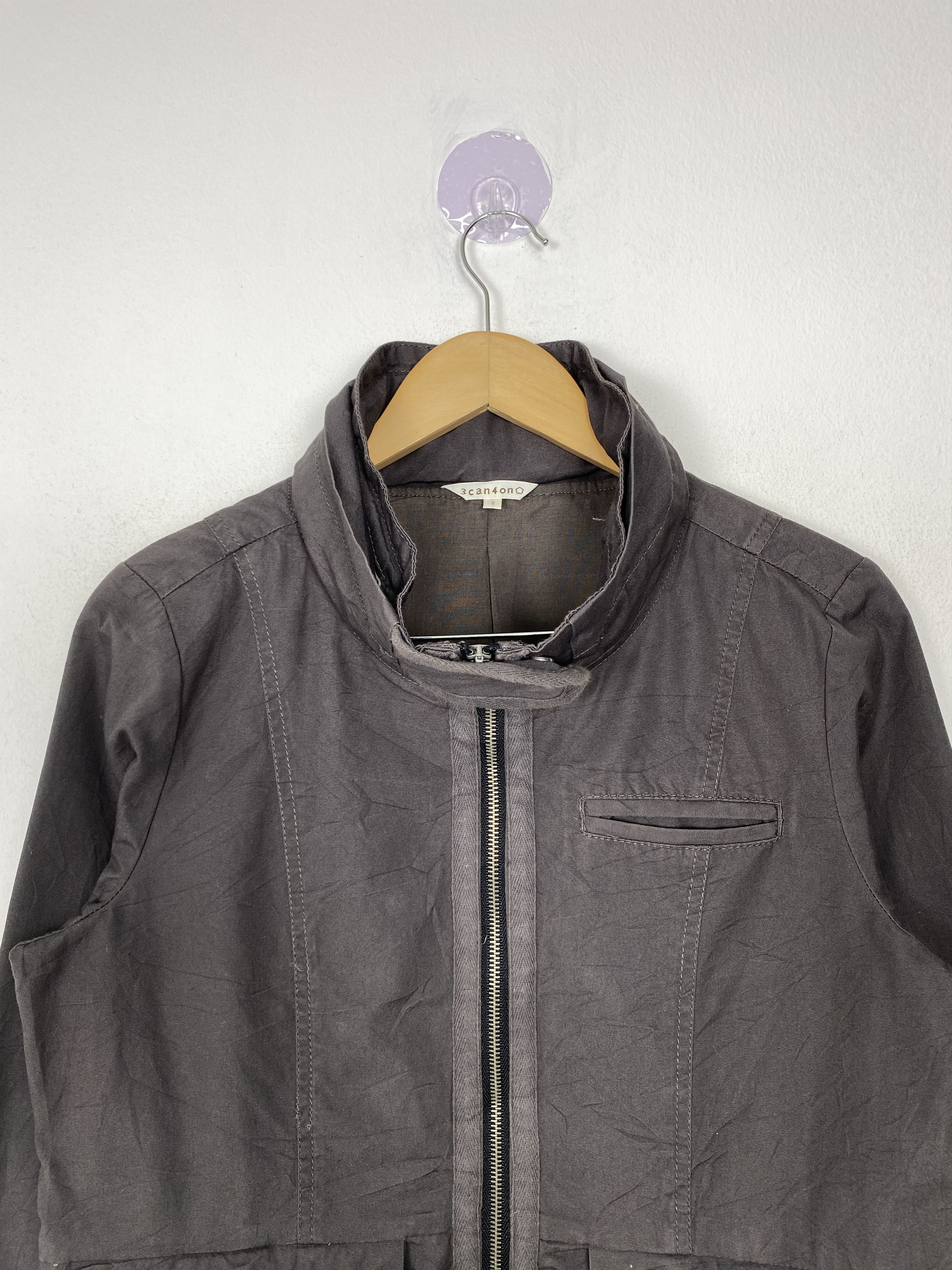 Japanese Brand Vintage Japanese Brand Zip Up Jacket J1556 Size S / US 4 / IT 40 - 2 Thumbnail