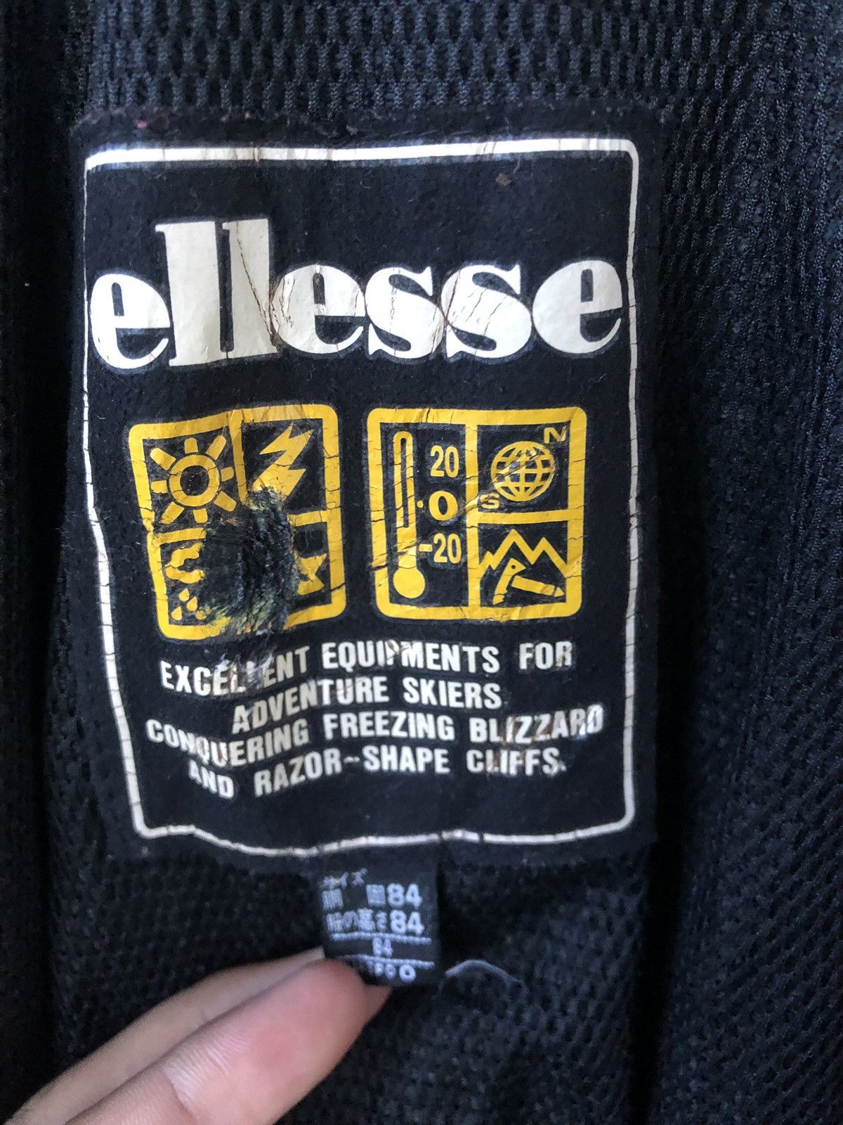 Ellesse Rare Vintage Ellesse Spell Out Skiers Overall Jacket Size US XL / EU 56 / 4 - 3 Thumbnail