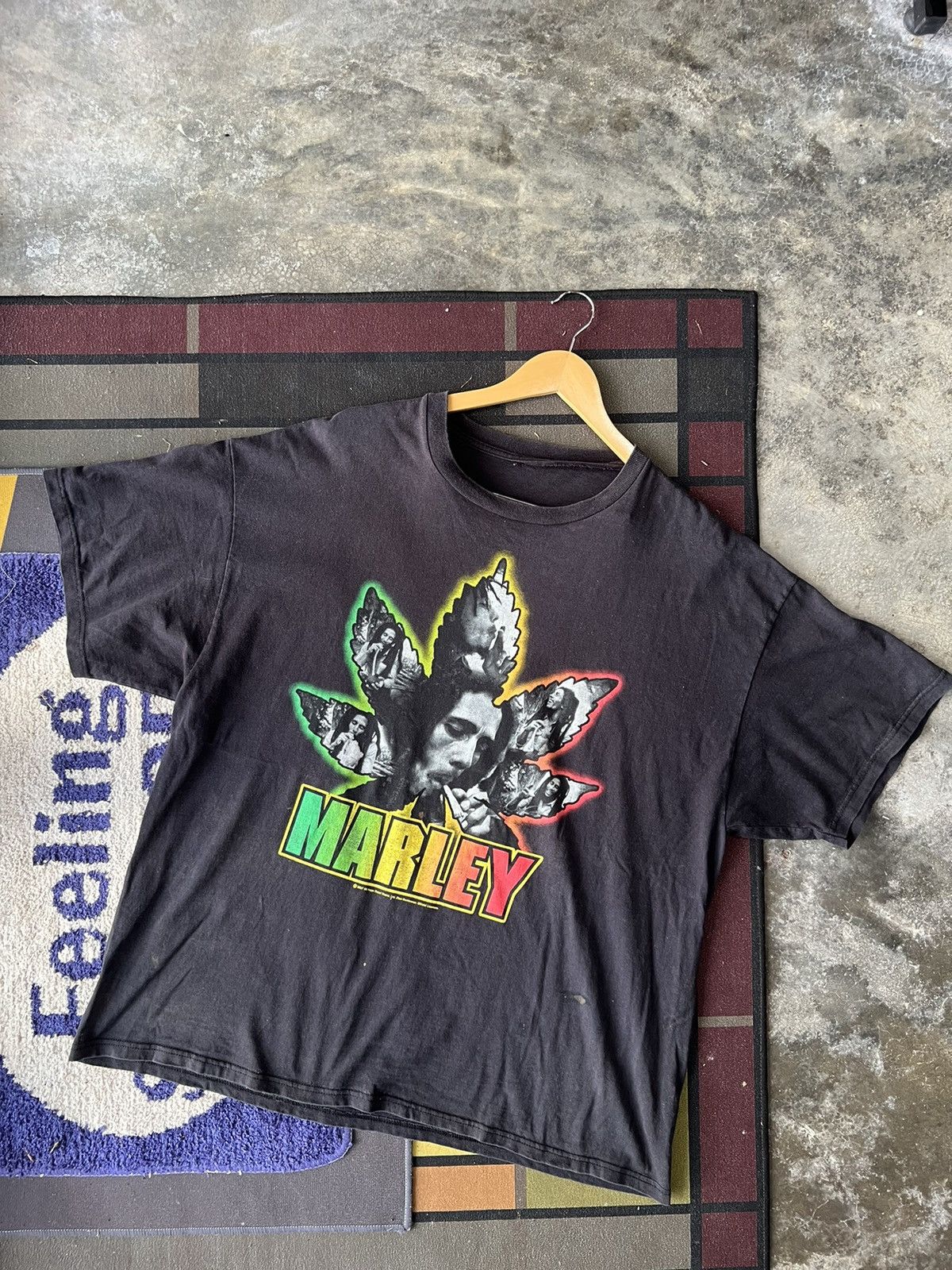 Bob Marley 🔥Vintage 2007 Bob Marley Marijuana Tees Size US XL / EU 56 / 4 - 1 Thumbnail