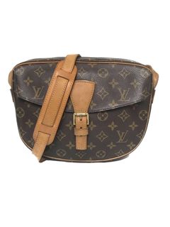 Louis Vuitton Crossbody Shoulder Bag Monogram Trotter Brown Canvas M51240