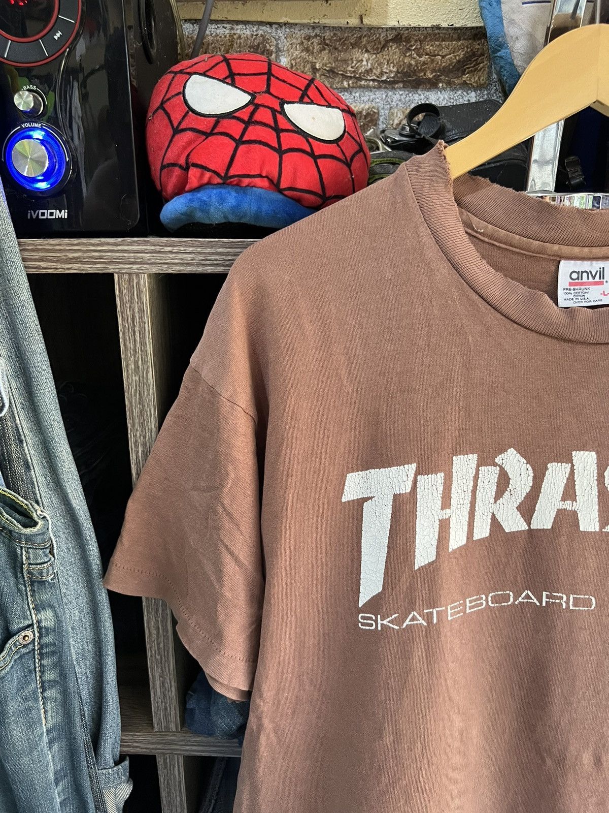 Thrasher 🔥Vintage Single Stitch Thrasher Skateboard Magazine Size US M / EU 48-50 / 2 - 4 Thumbnail