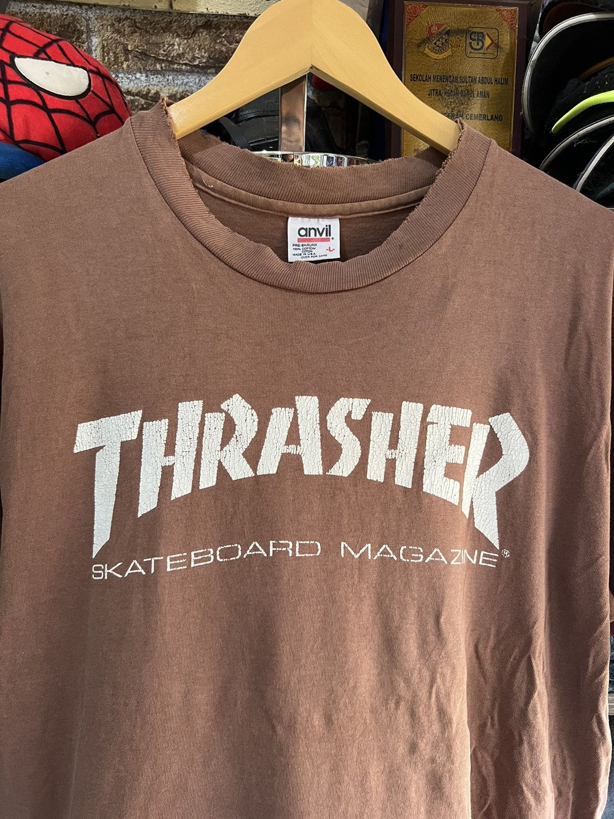Thrasher 🔥Vintage Single Stitch Thrasher Skateboard Magazine Size US M / EU 48-50 / 2 - 6 Thumbnail