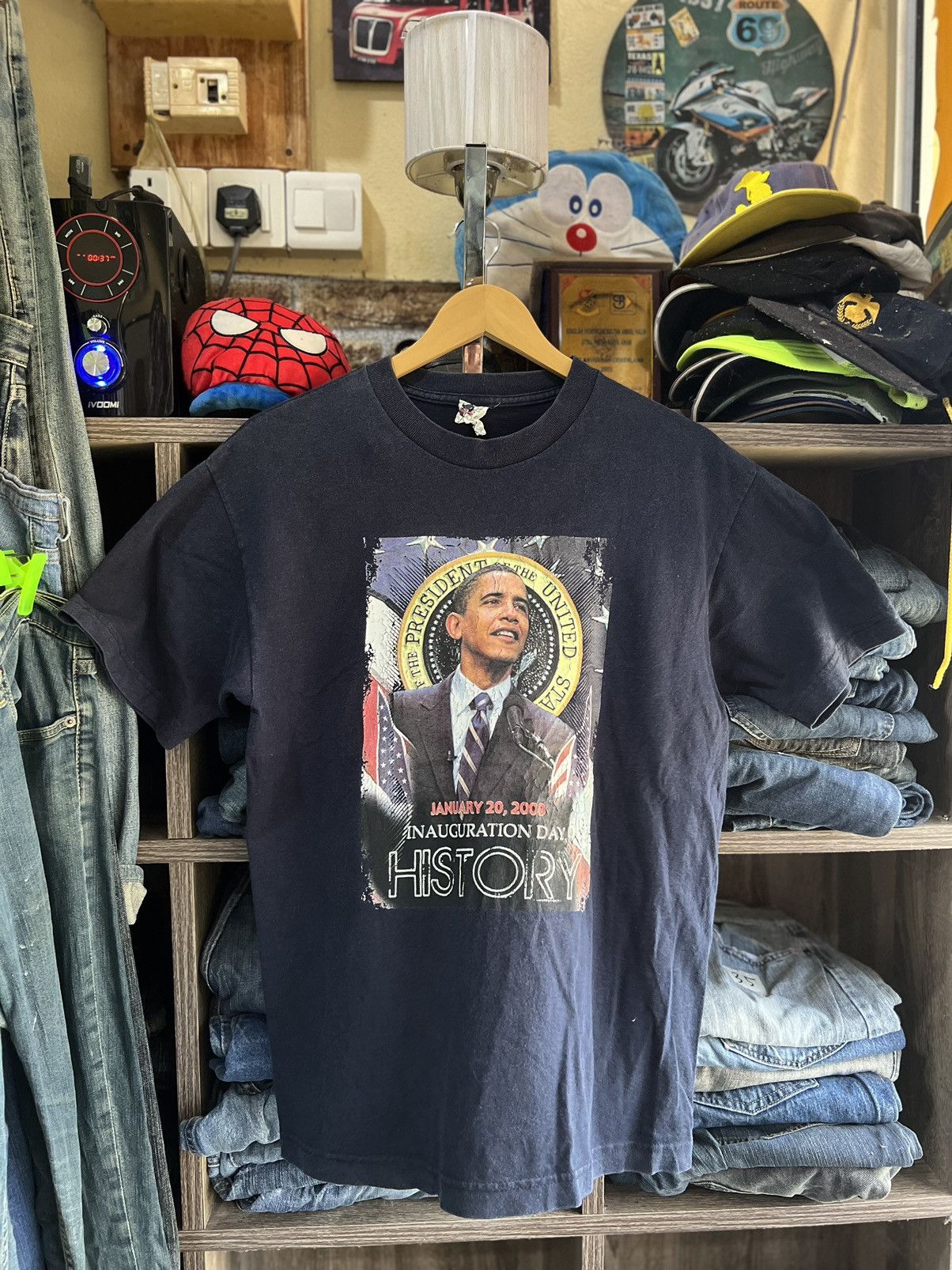 Other 🔥2009 Barack Obama Printed Tees Size US M / EU 48-50 / 2 - 1 Thumbnail