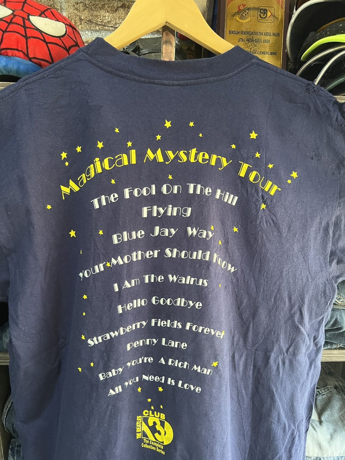 Band Tees 🔥Vintage Rare 97 Magical Mystery Tour The Beatles Size US M / EU 48-50 / 2 - 13 Thumbnail