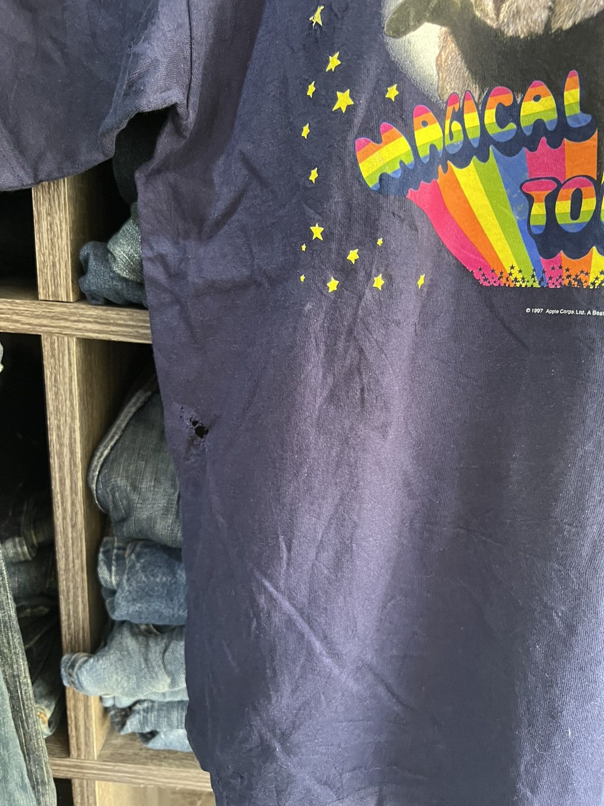 Band Tees 🔥Vintage Rare 97 Magical Mystery Tour The Beatles Size US M / EU 48-50 / 2 - 8 Thumbnail
