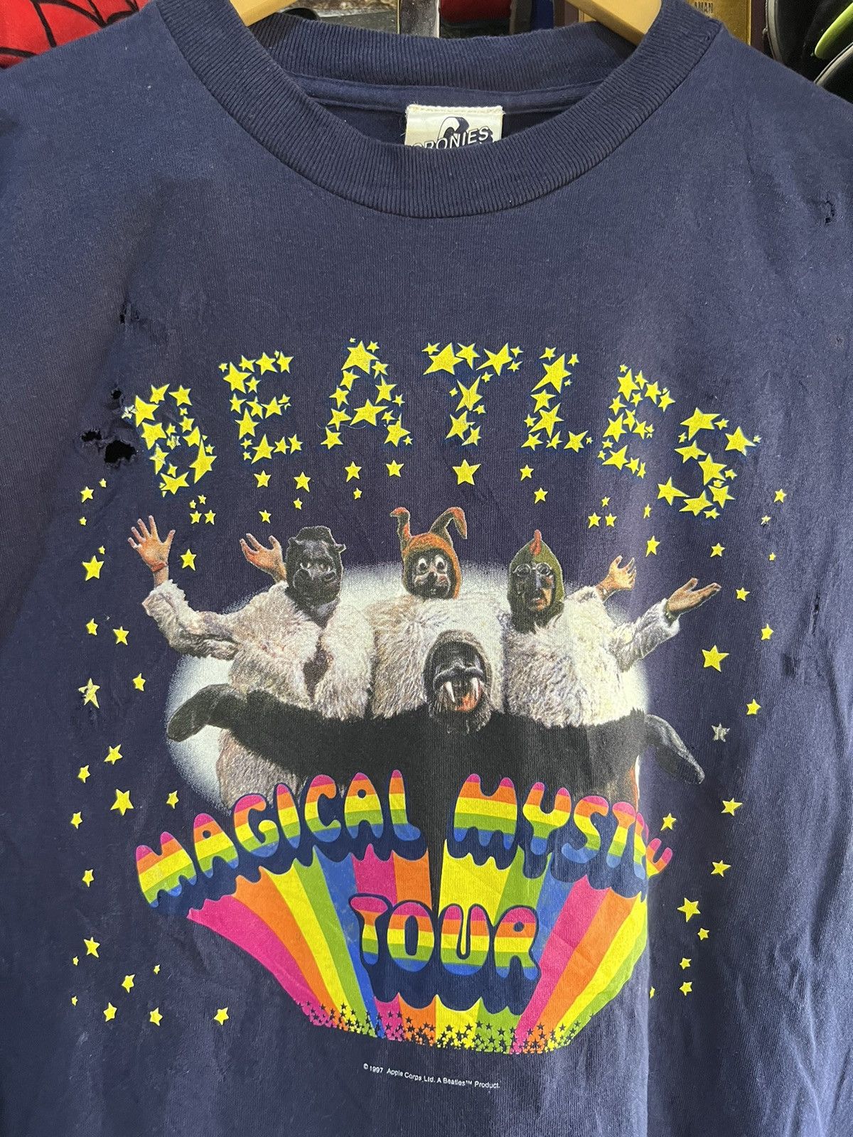 Band Tees 🔥Vintage Rare 97 Magical Mystery Tour The Beatles Size US M / EU 48-50 / 2 - 10 Thumbnail