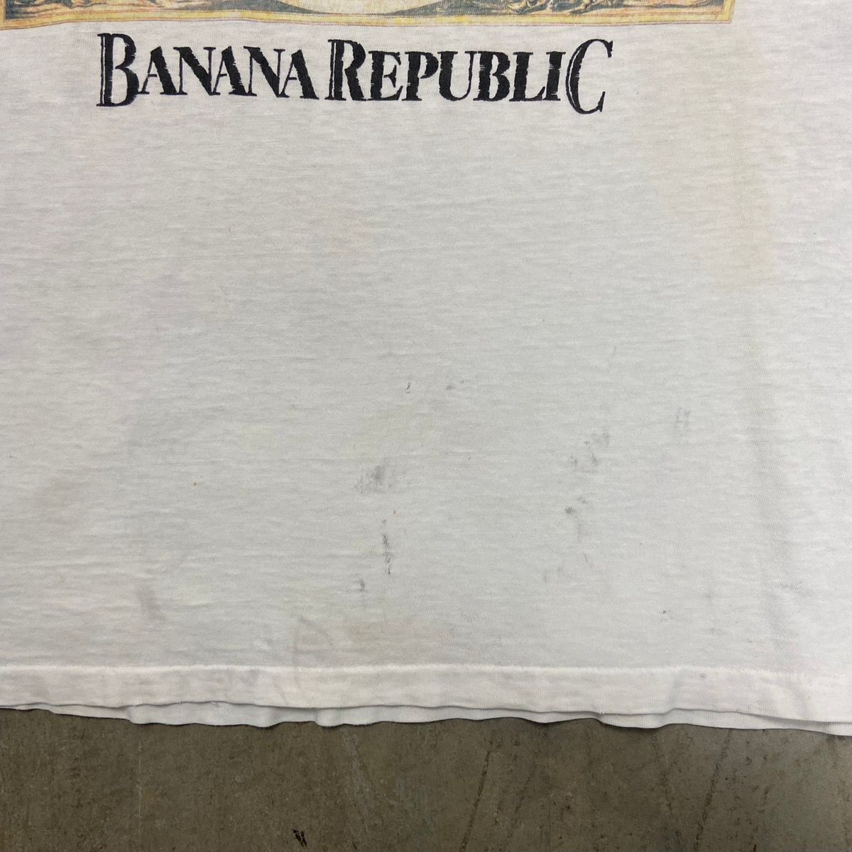 Banana Republic Vintage 90s Banana Republic Single Stitch Art T-Shirt Size US L / EU 52-54 / 3 - 5 Preview