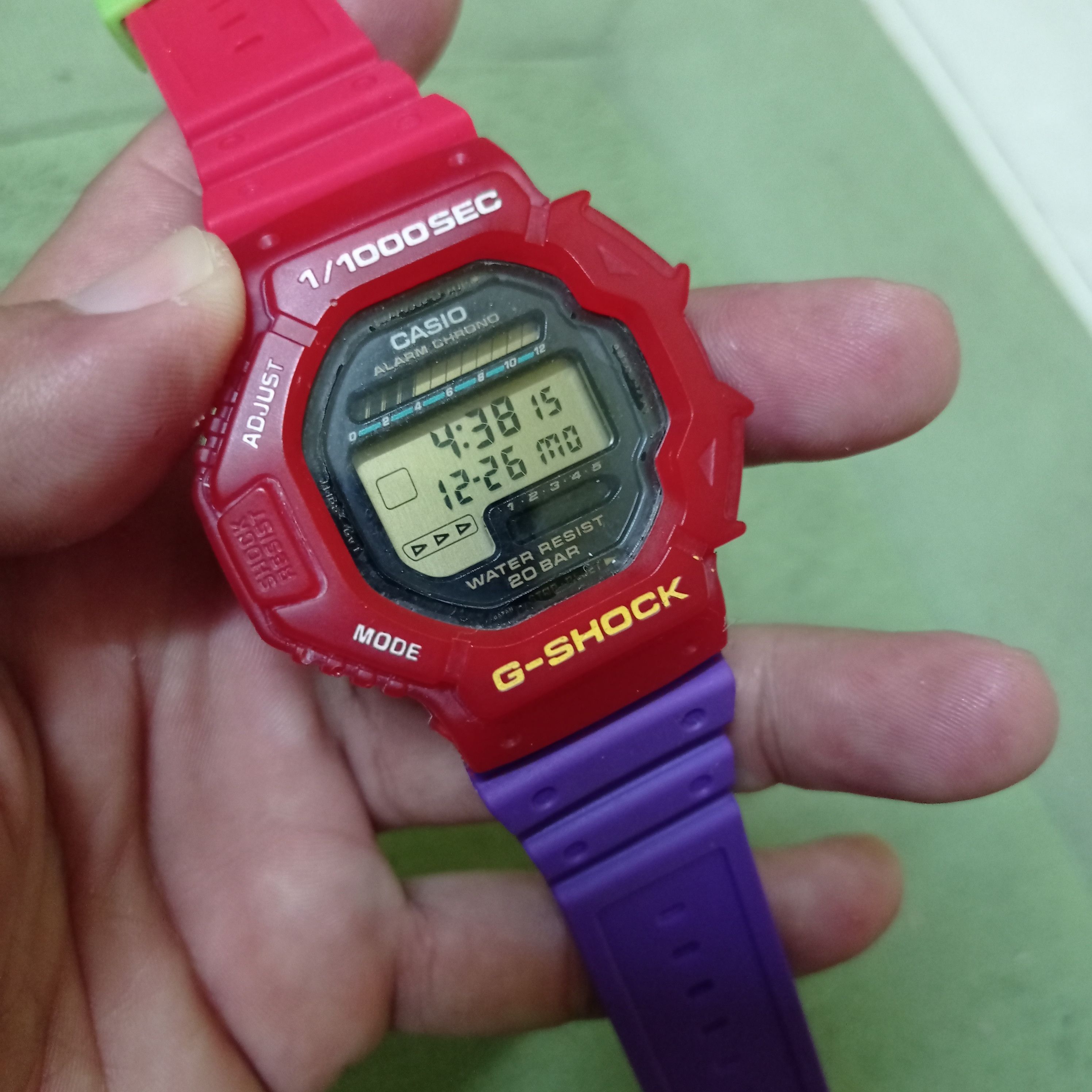 G Shock Retro CRAZY COLOUR G-SHOCK (RALLY RACING) DW-6200 JAPAN Size ONE SIZE - 2 Thumbnail