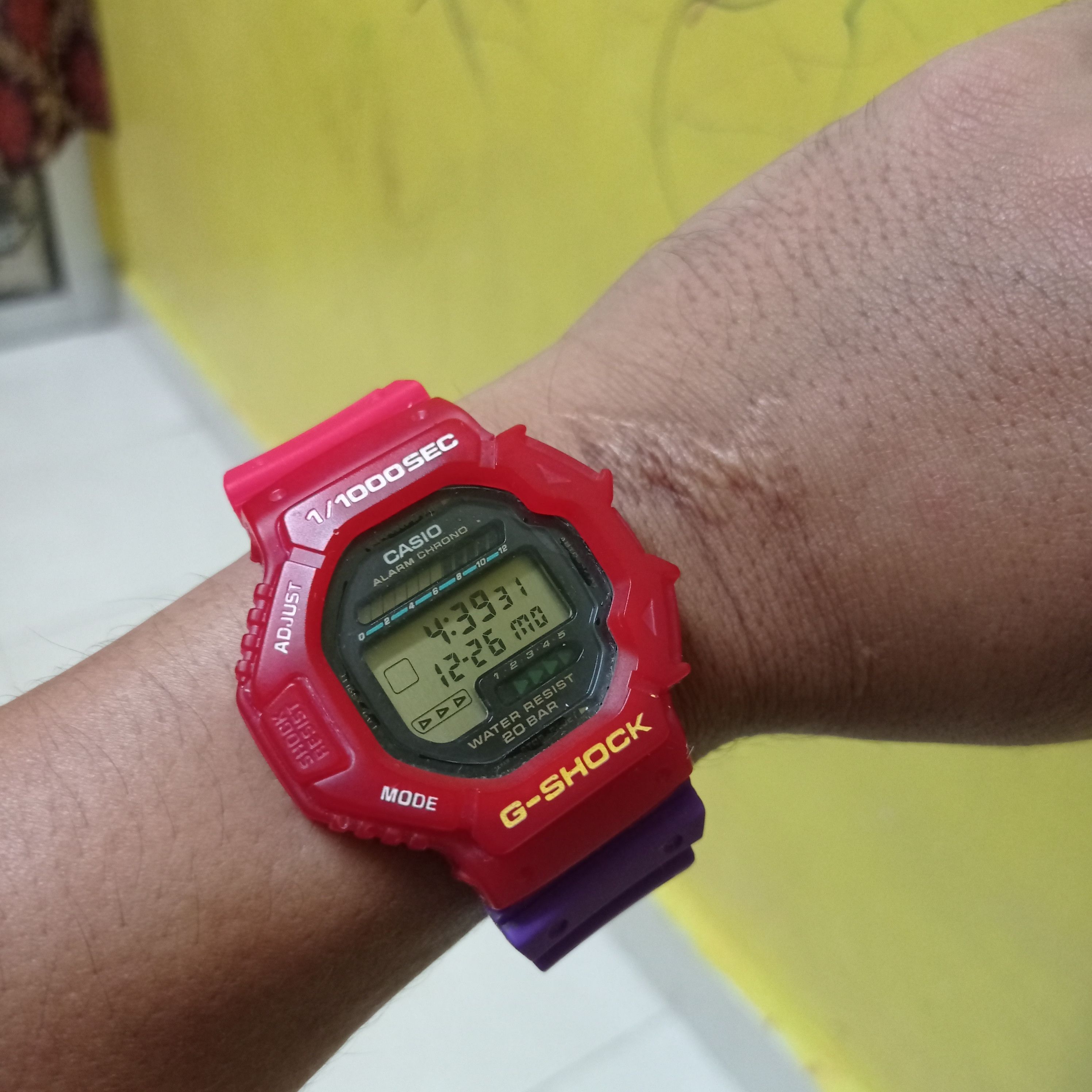 G Shock Retro CRAZY COLOUR G-SHOCK (RALLY RACING) DW-6200 JAPAN Size ONE SIZE - 5 Thumbnail