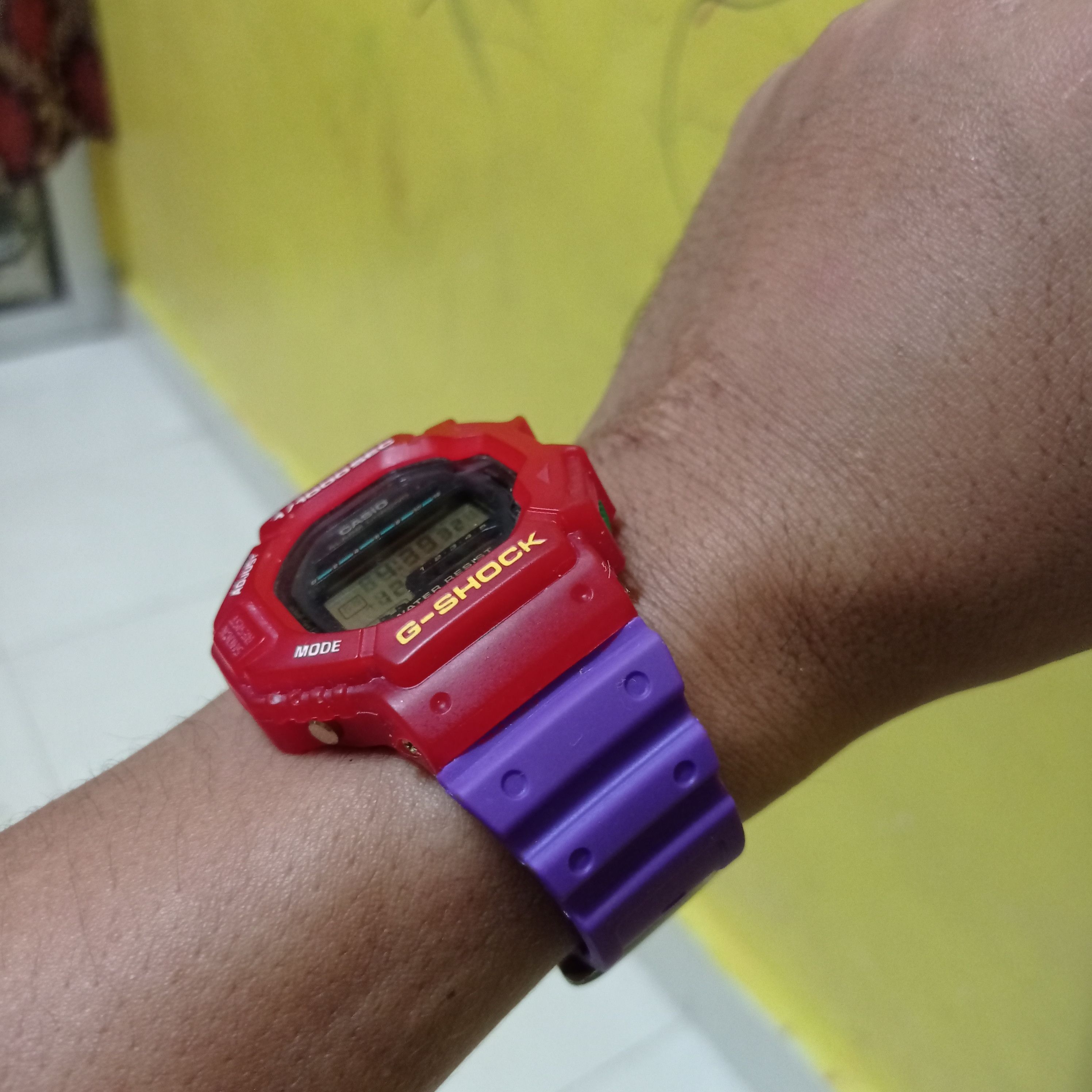 G Shock Retro CRAZY COLOUR G-SHOCK (RALLY RACING) DW-6200 JAPAN Size ONE SIZE - 14 Thumbnail