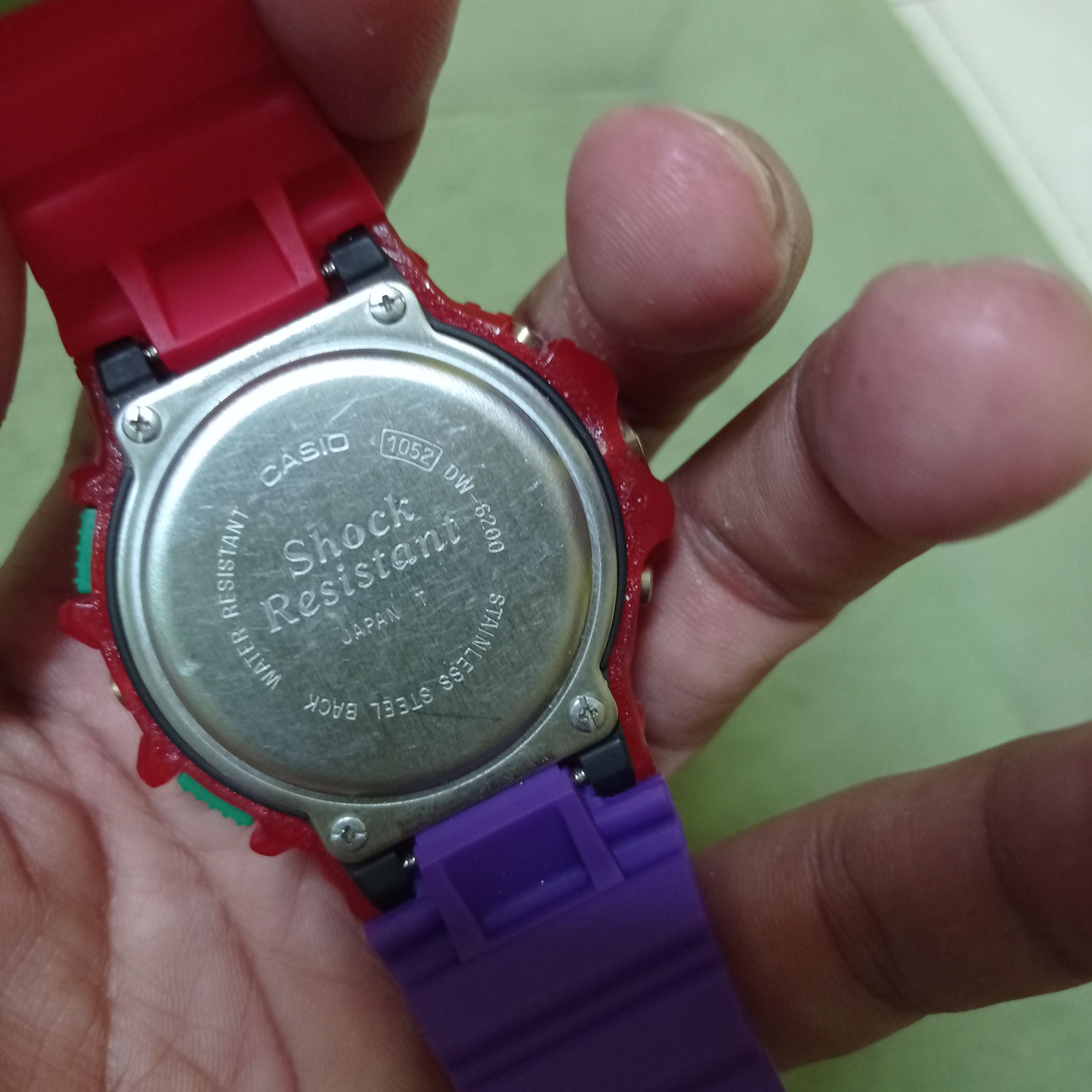 G Shock Retro CRAZY COLOUR G-SHOCK (RALLY RACING) DW-6200 JAPAN Size ONE SIZE - 4 Thumbnail