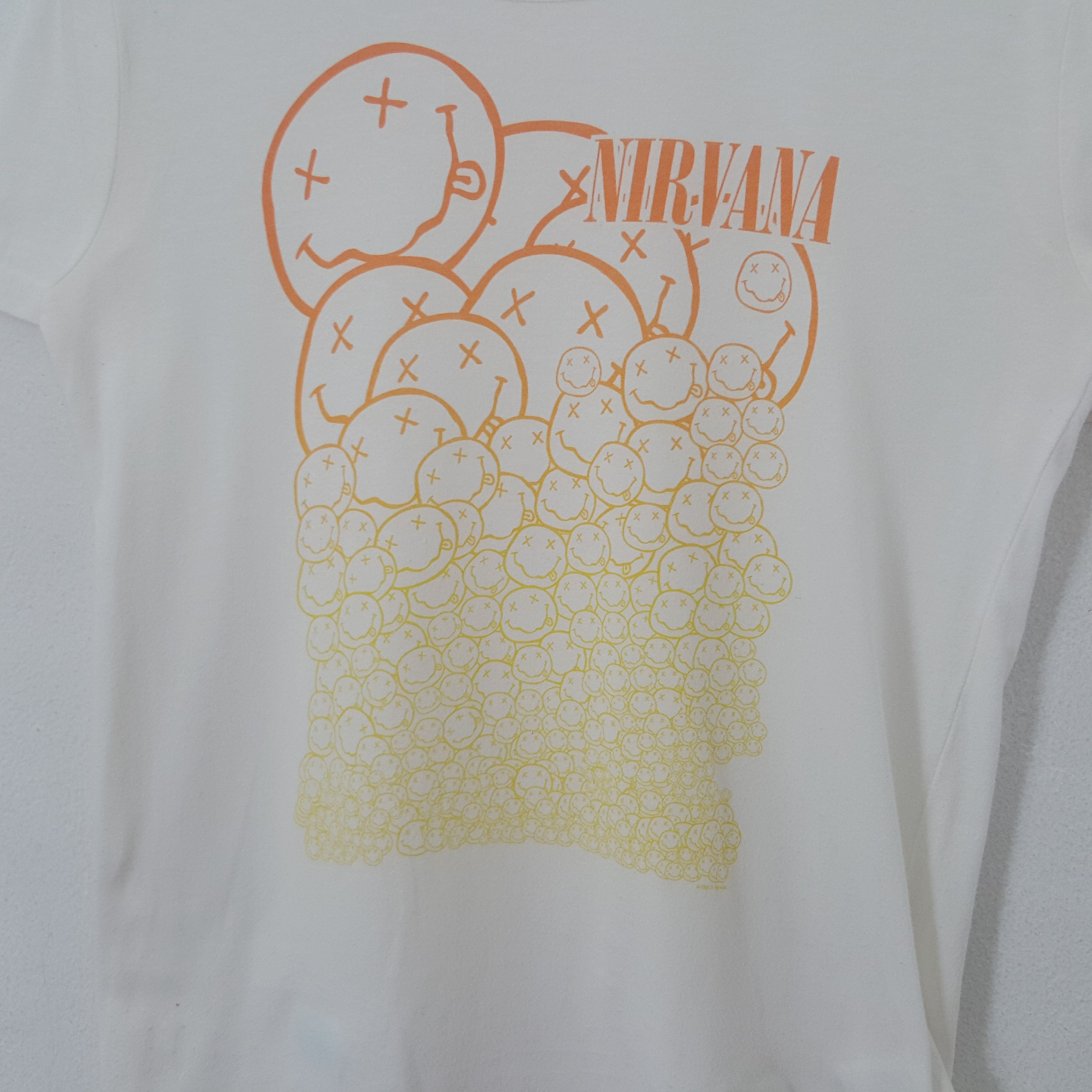 Nirvana × PPFM × Vintage Vintage Nirvana X PPFM American Rock Band Tshirt Size US S / EU 44-46 / 1 - 2 Thumbnail