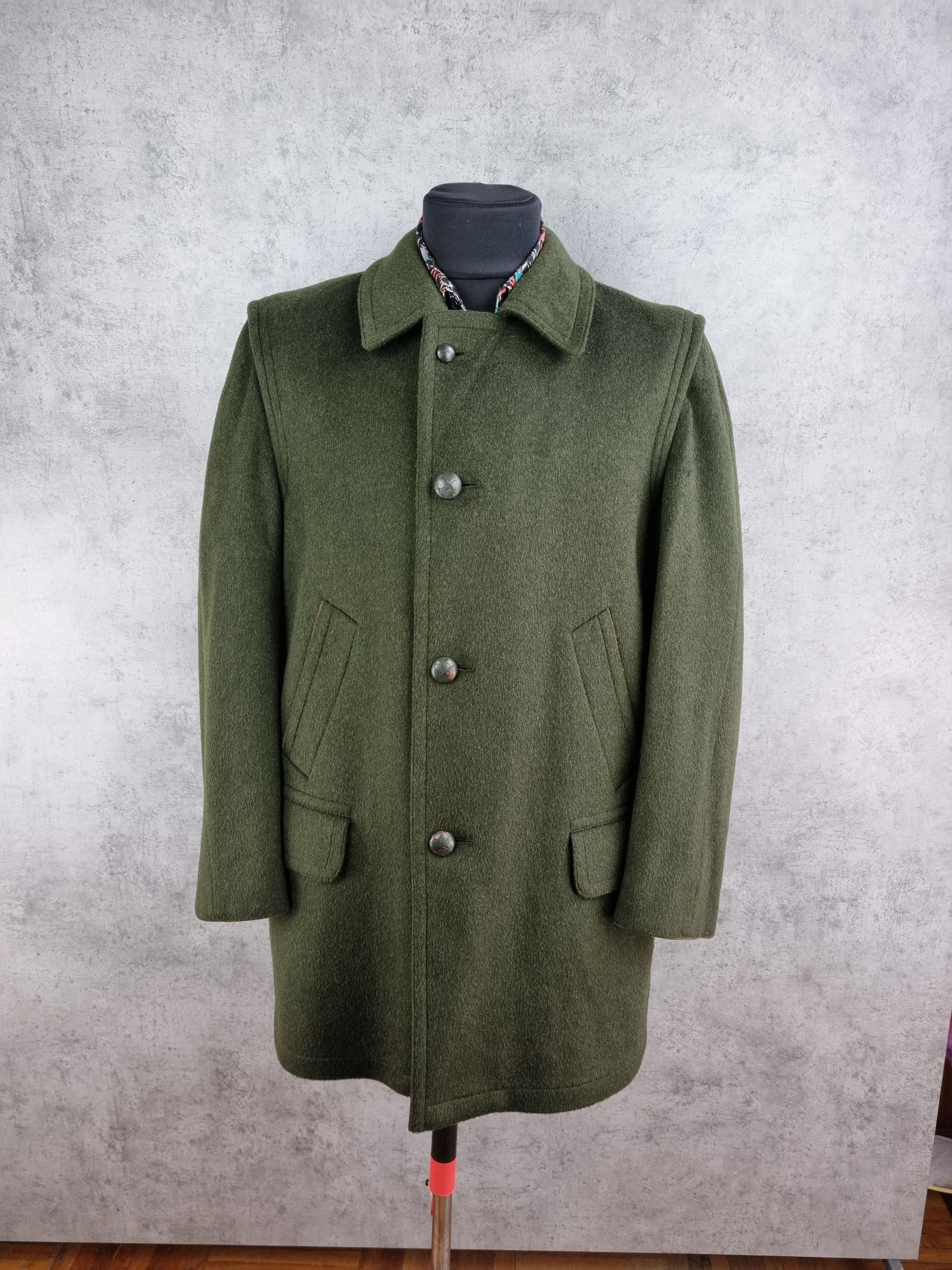 Vintage 80s STEINBOCK Tyrol Wool Coat made in Austria Size US M / EU 48-50 / 2 - 5 Thumbnail