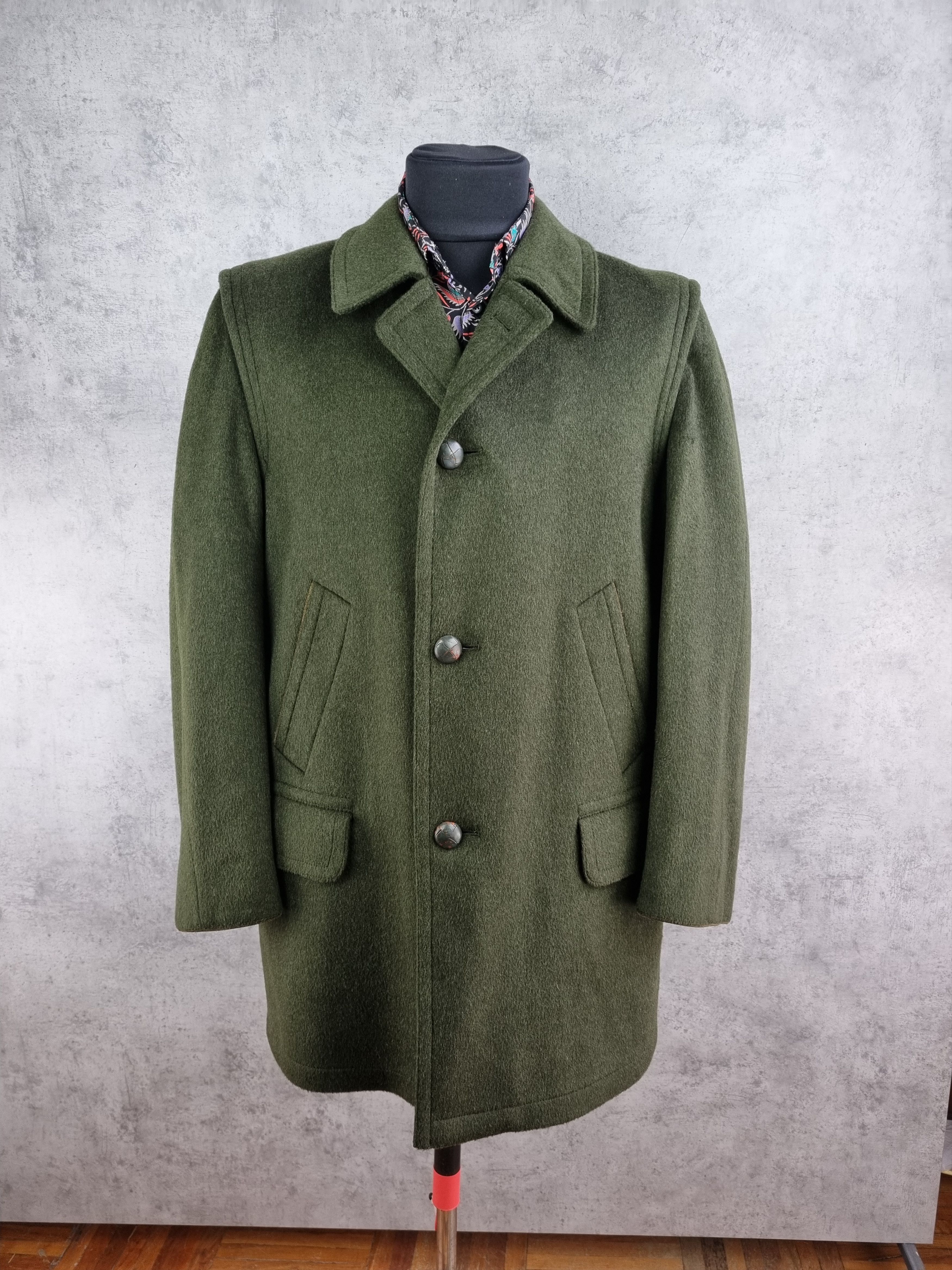 Vintage 80s STEINBOCK Tyrol Wool Coat made in Austria Size US M / EU 48-50 / 2 - 4 Thumbnail