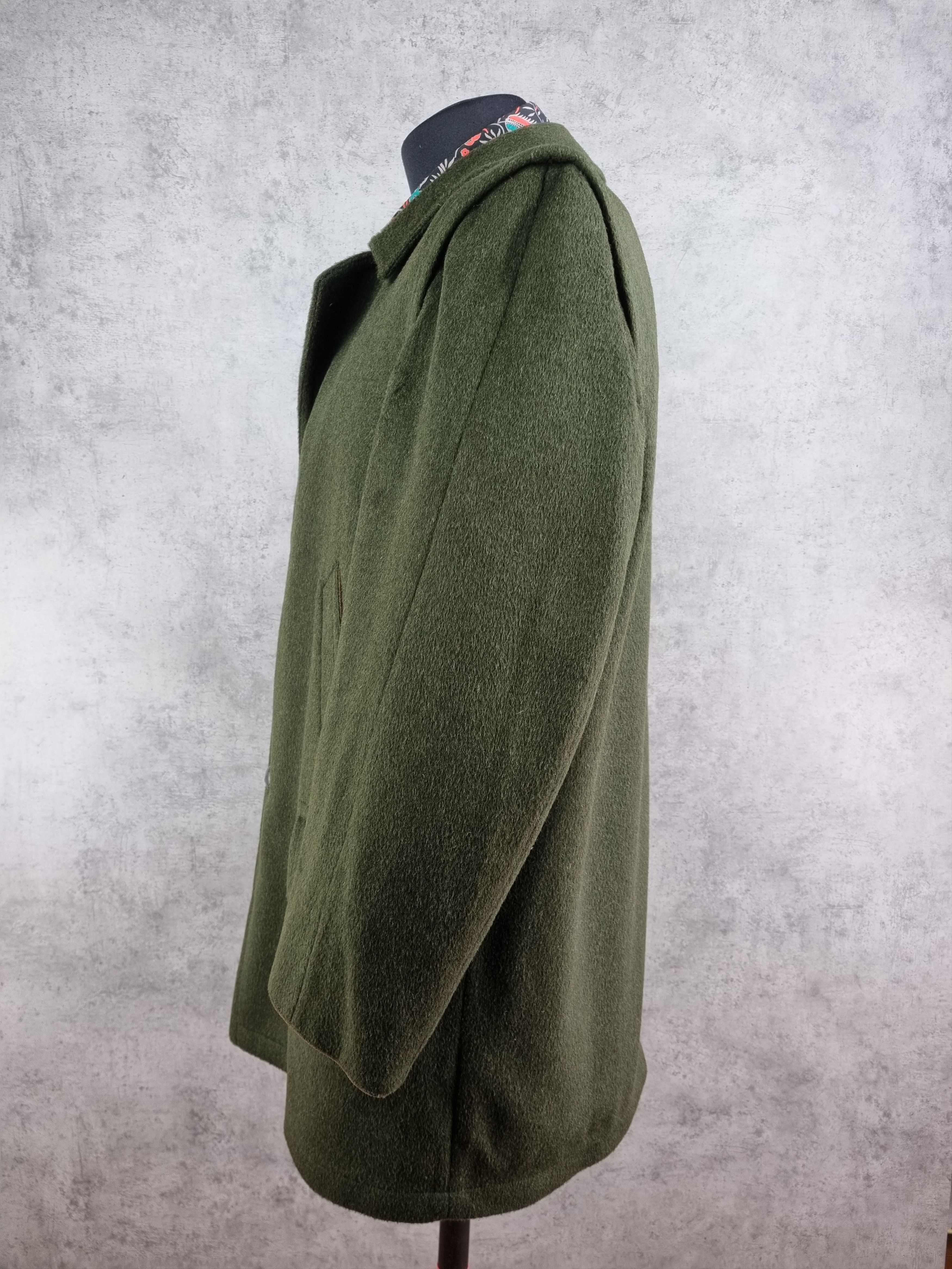 Vintage 80s STEINBOCK Tyrol Wool Coat made in Austria Size US M / EU 48-50 / 2 - 23 Thumbnail