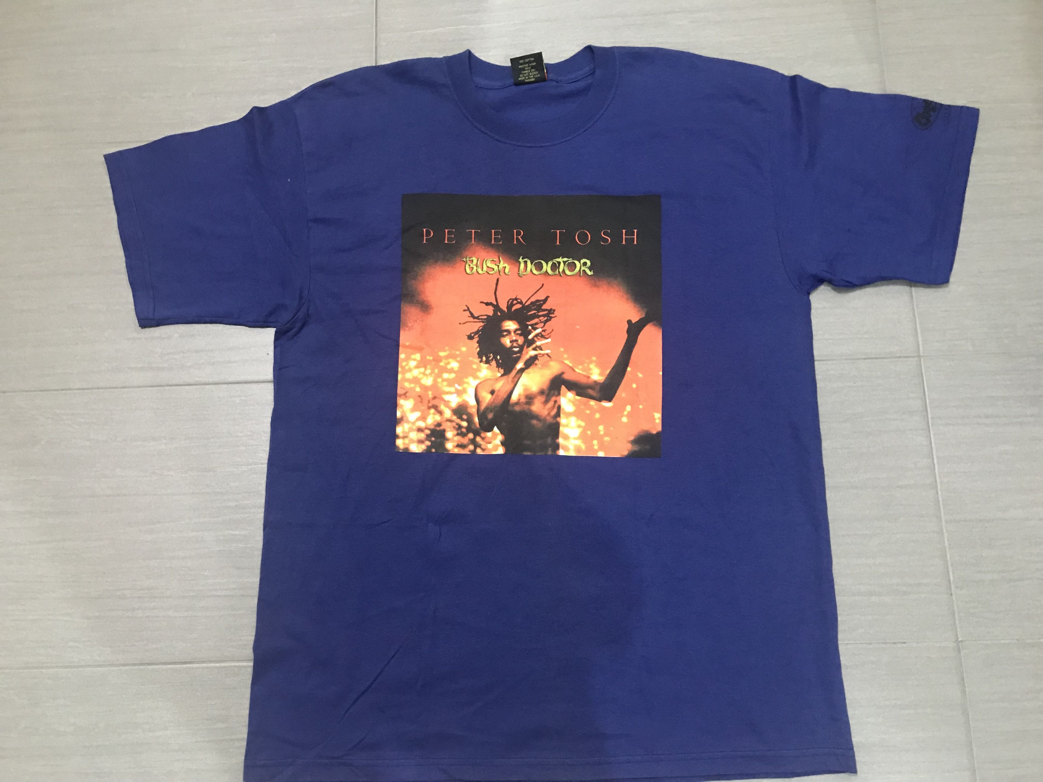 Band Tees VINTAGE 90’S PETER TOSH TEE SHIRT Size US XL / EU 56 / 4 - 3 Thumbnail