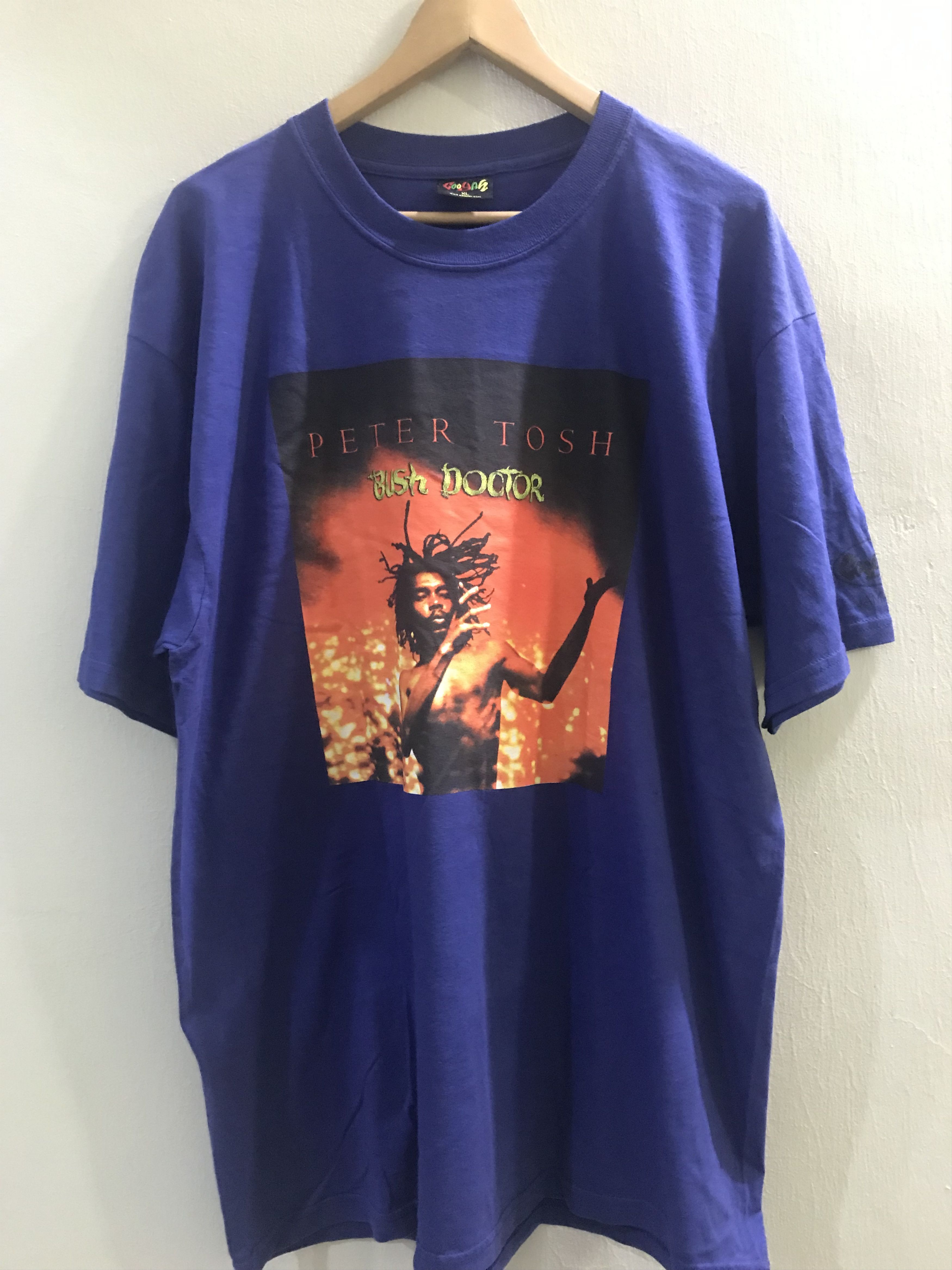 Band Tees VINTAGE 90’S PETER TOSH TEE SHIRT Size US XL / EU 56 / 4 - 1 Thumbnail