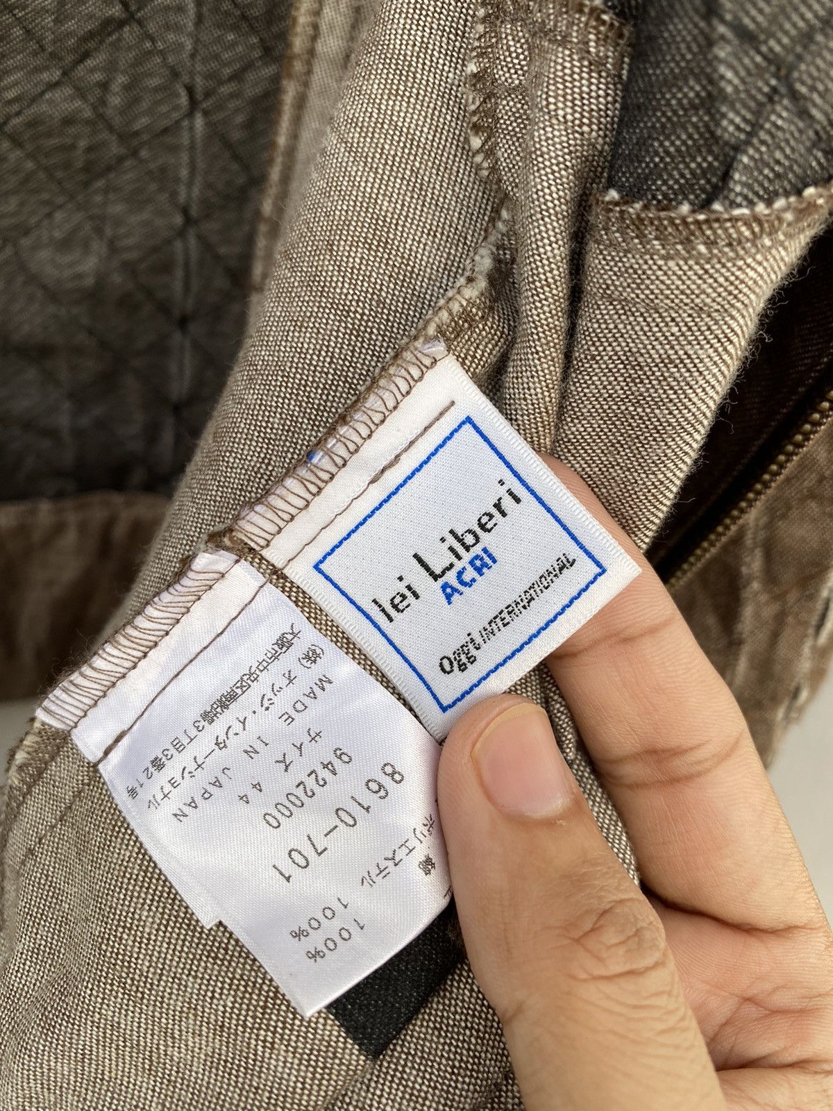 Japanese Brand × Seditionaries rare! “iei liberi acri” sliced jacket distress style Size US M / EU 48-50 / 2 - 17 Thumbnail