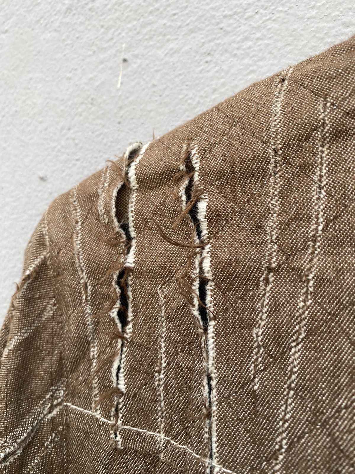 Japanese Brand × Seditionaries rare! “iei liberi acri” sliced jacket distress style Size US M / EU 48-50 / 2 - 13 Thumbnail