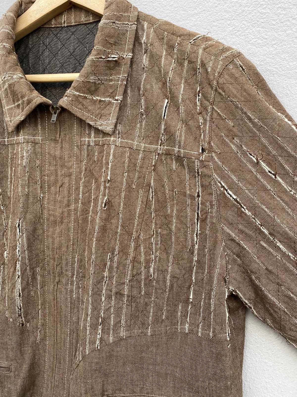 Japanese Brand × Seditionaries rare! “iei liberi acri” sliced jacket distress style Size US M / EU 48-50 / 2 - 2 Thumbnail