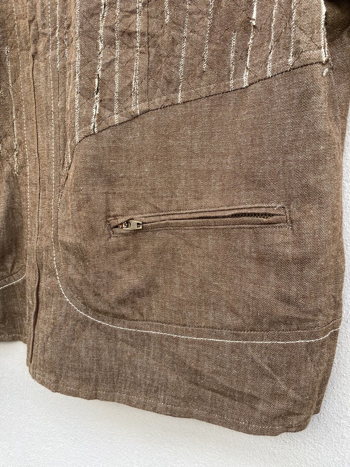 Japanese Brand × Seditionaries rare! “iei liberi acri” sliced jacket distress style Size US M / EU 48-50 / 2 - 5 Thumbnail