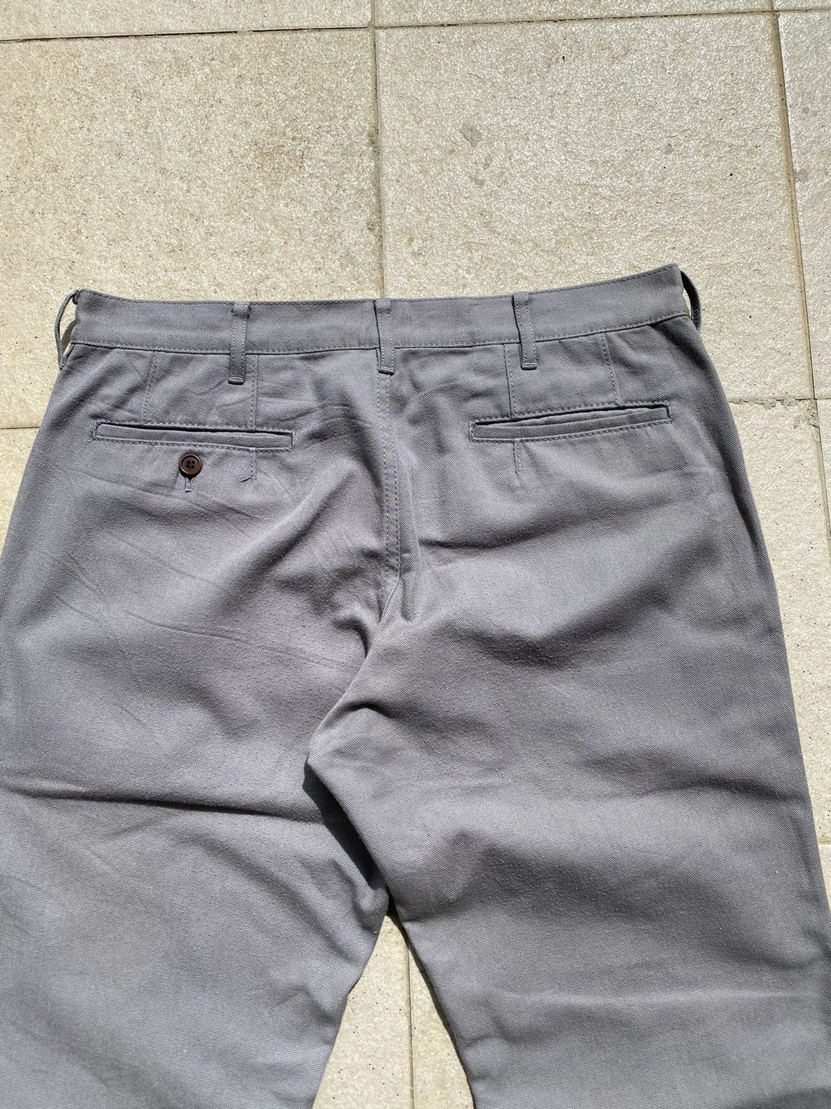 Comme des Garcons AD2007 cdg comme des garcons gray trouser pant Size US 35 - 10 Thumbnail