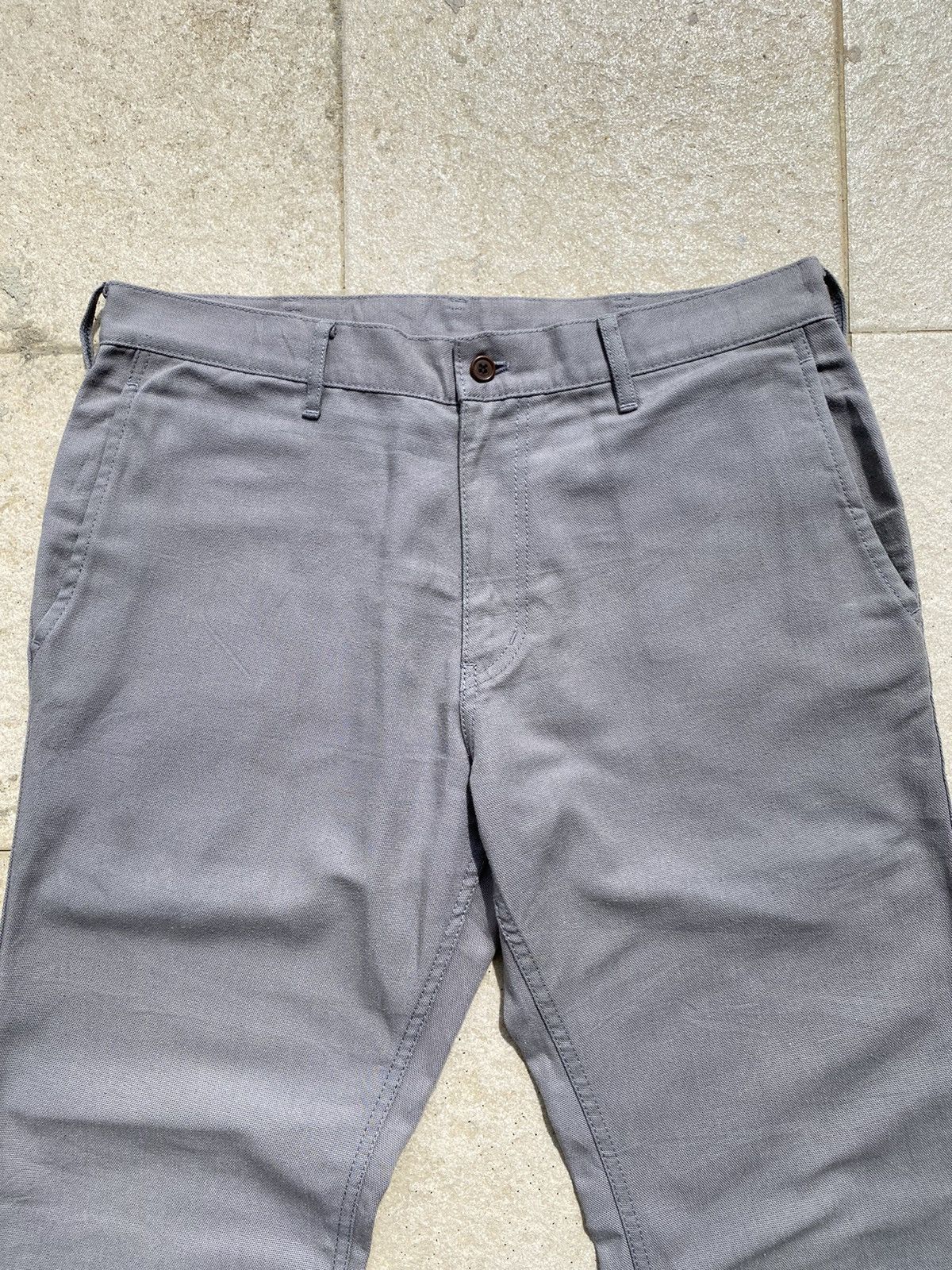 Comme des Garcons AD2007 cdg comme des garcons gray trouser pant Size US 35 - 5 Thumbnail