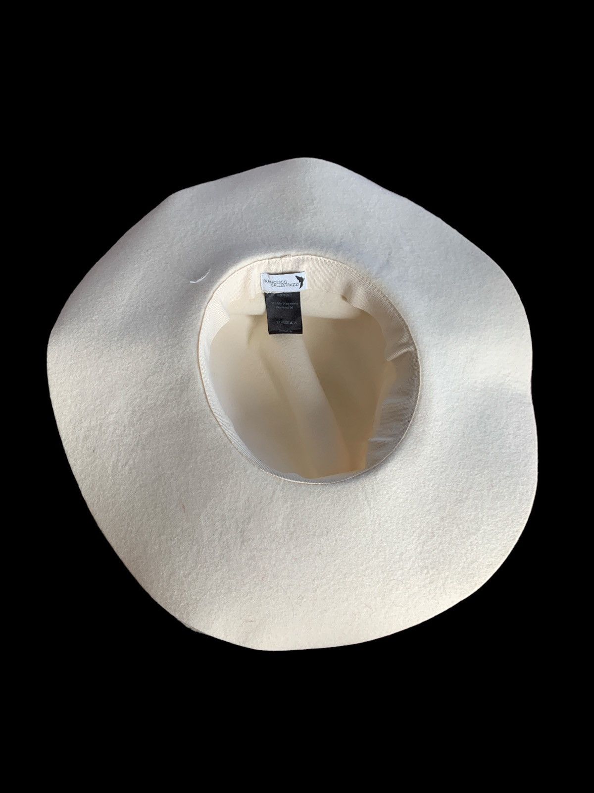 Other FRANCESCO BALLESTRAZZI WIDE BRIM WOOL FEDORA HAT Size ONE SIZE - 4 Thumbnail