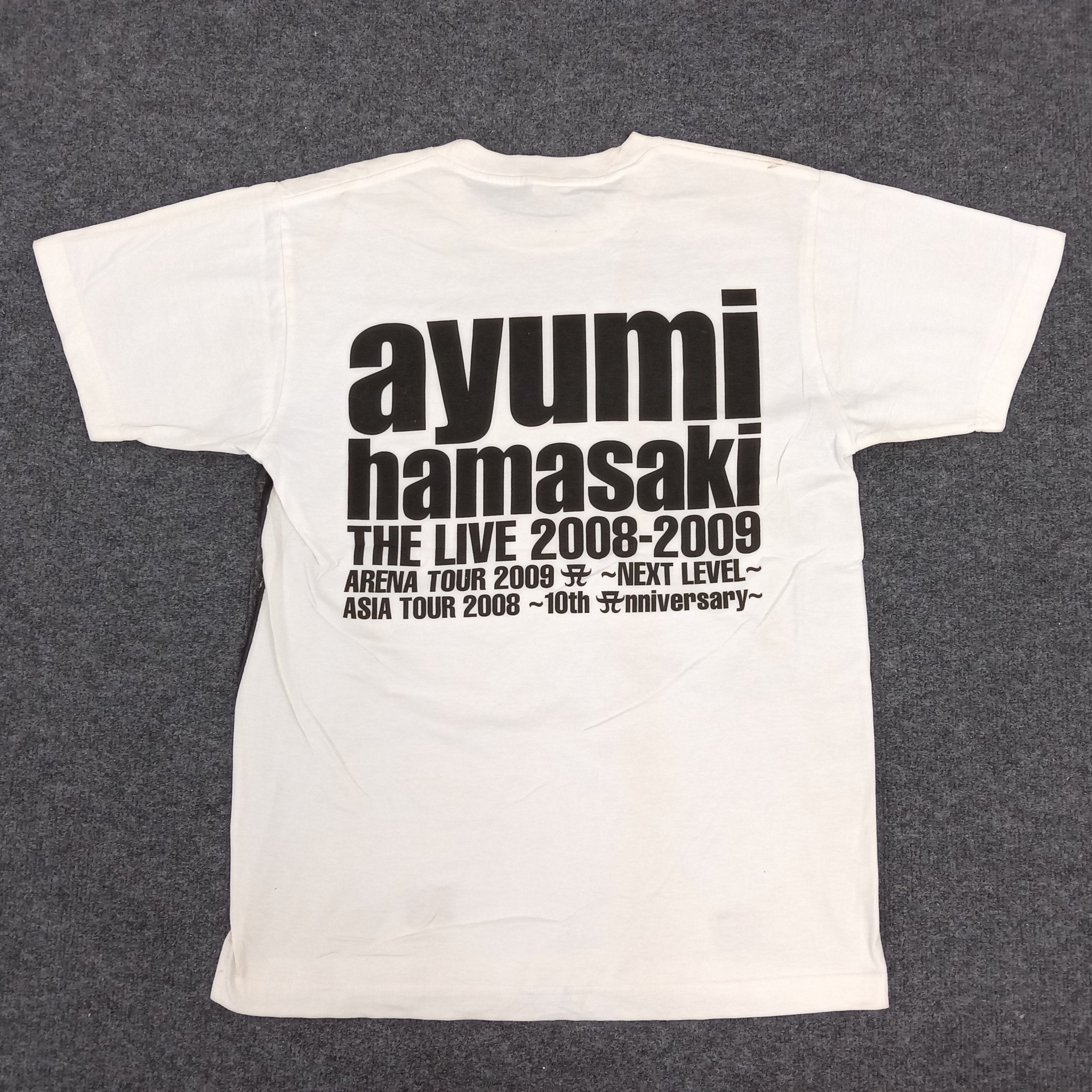 Japanese Brand × Vintage Ayumi Hamasaki Japanese Tour Tshirt Size US M / EU 48-50 / 2 - 2 Thumbnail