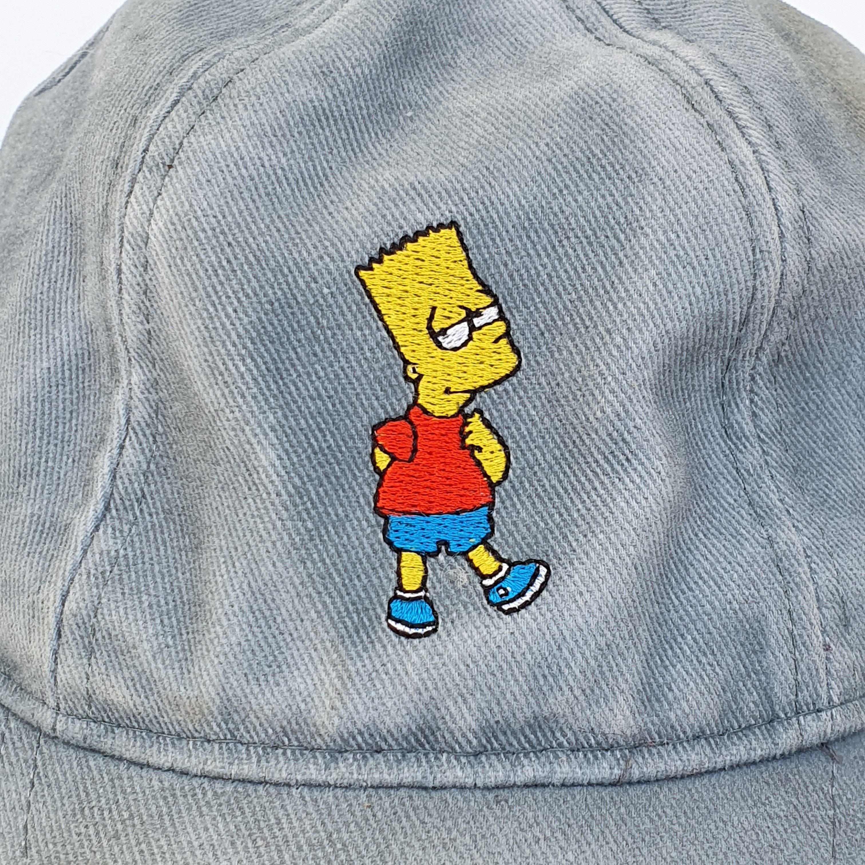The Simpsons × Vintage 1998 Vintage BART The Simpsons Embroidery Cap Hat Size ONE SIZE - 5 Thumbnail