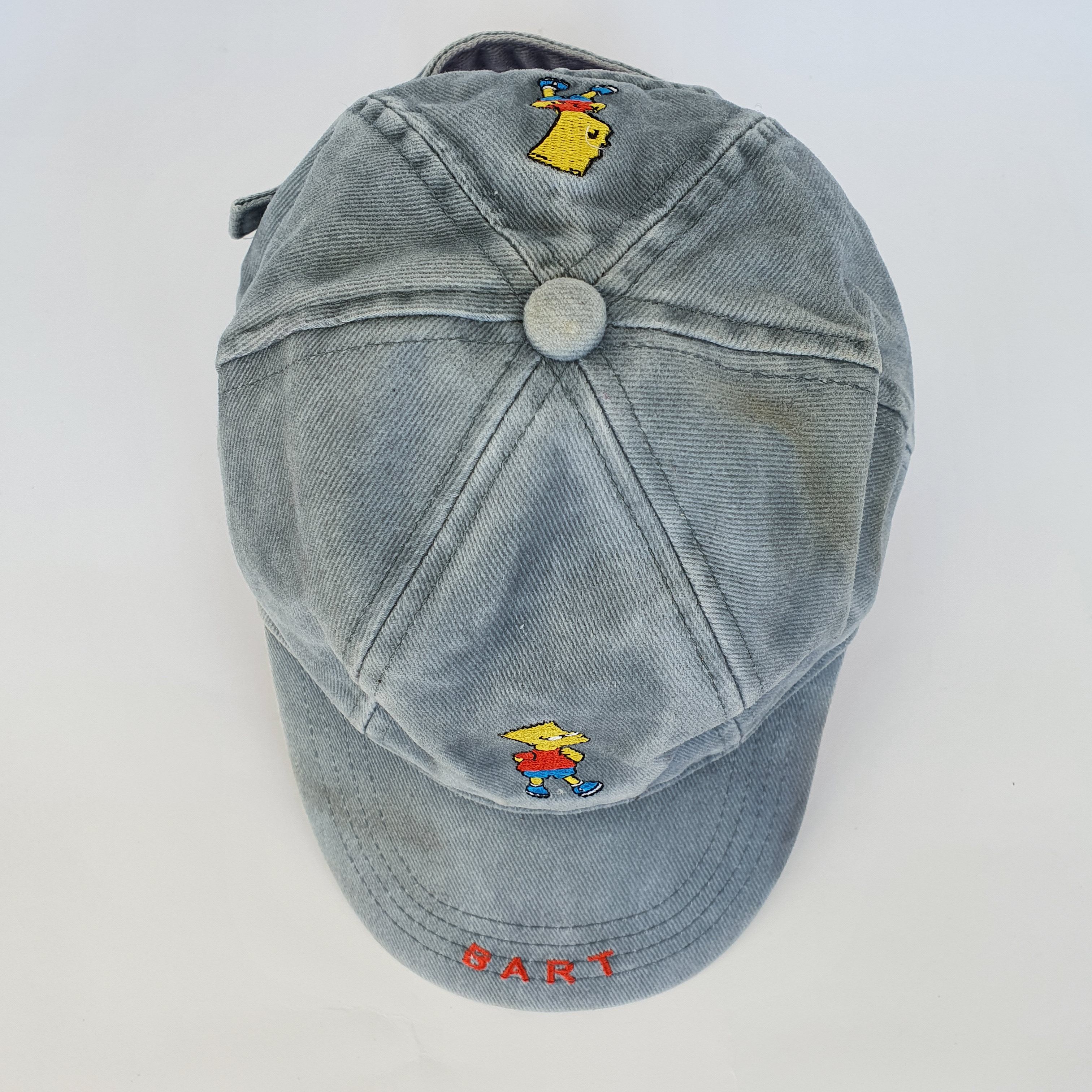 The Simpsons × Vintage 1998 Vintage BART The Simpsons Embroidery Cap Hat Size ONE SIZE - 7 Thumbnail