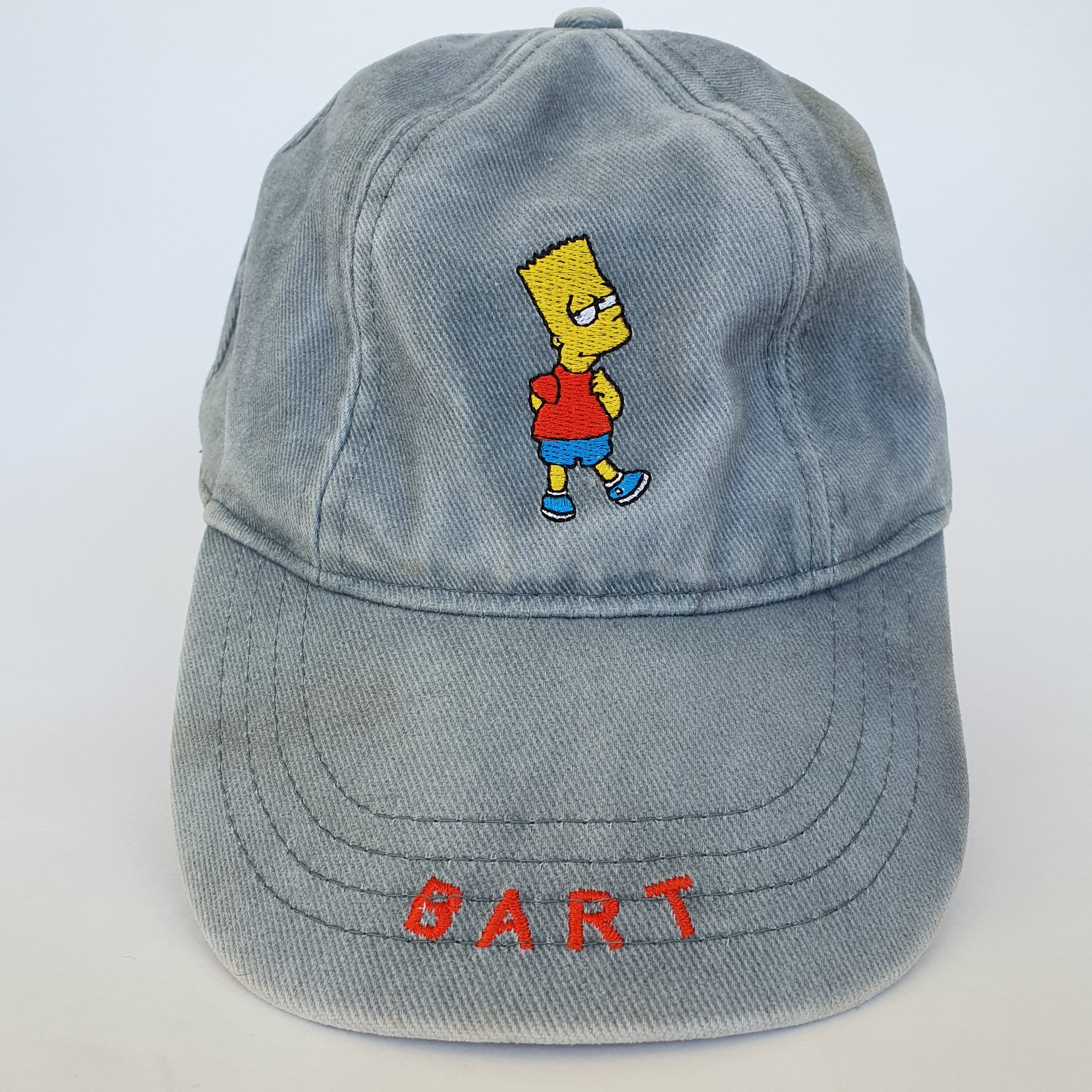 The Simpsons × Vintage 1998 Vintage BART The Simpsons Embroidery Cap Hat Size ONE SIZE - 6 Thumbnail