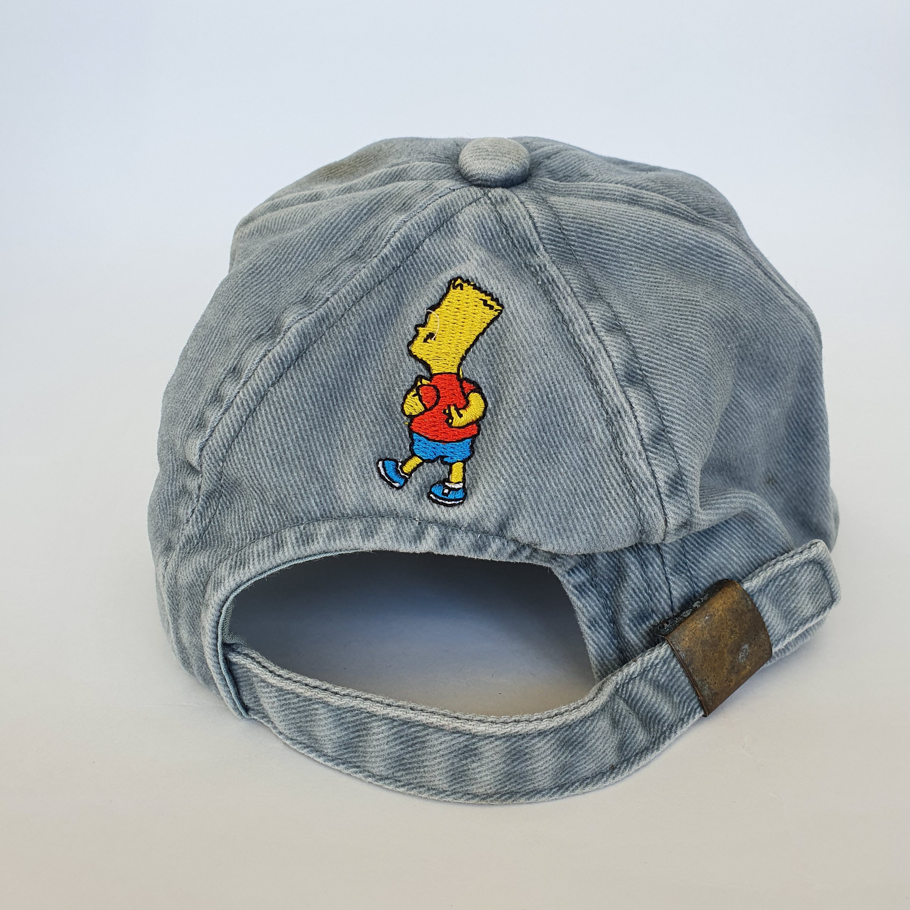 The Simpsons × Vintage 1998 Vintage BART The Simpsons Embroidery Cap Hat Size ONE SIZE - 3 Thumbnail