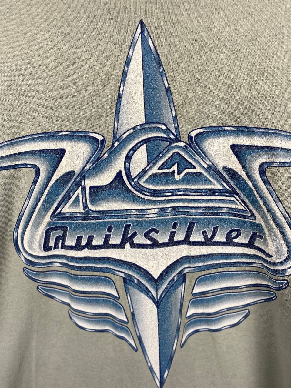 Quicksilver Vintage Rare Quicksilver Long Sleeve Tshirt Nice Design Size US XL / EU 56 / 4 - 8 Thumbnail