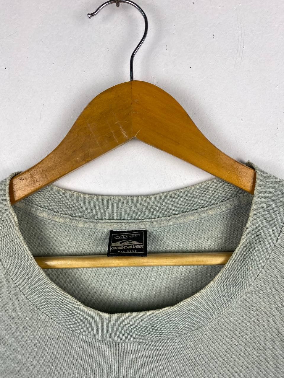 Quicksilver Vintage Rare Quicksilver Long Sleeve Tshirt Nice Design Size US XL / EU 56 / 4 - 3 Thumbnail