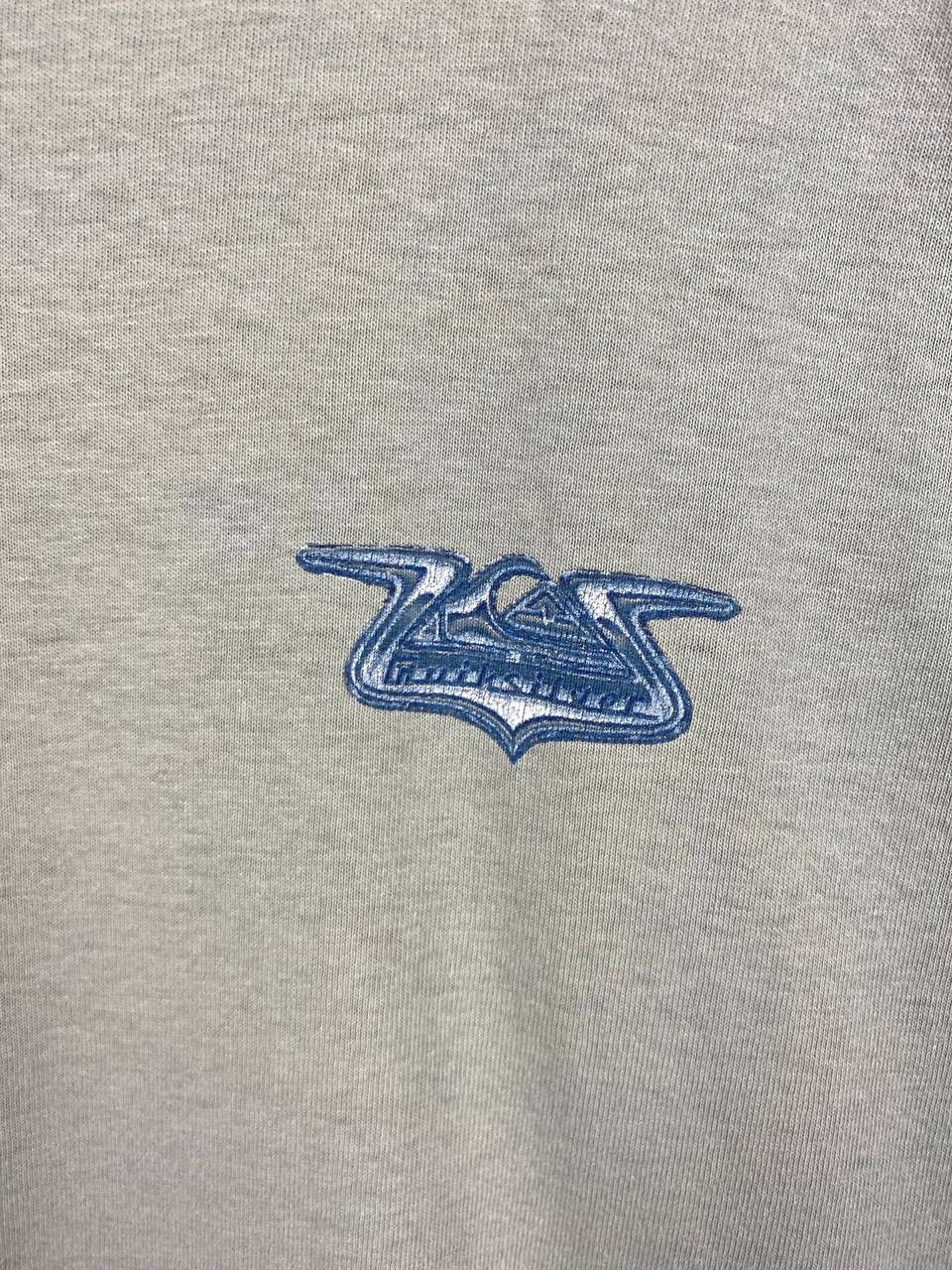 Quicksilver Vintage Rare Quicksilver Long Sleeve Tshirt Nice Design Size US XL / EU 56 / 4 - 5 Thumbnail