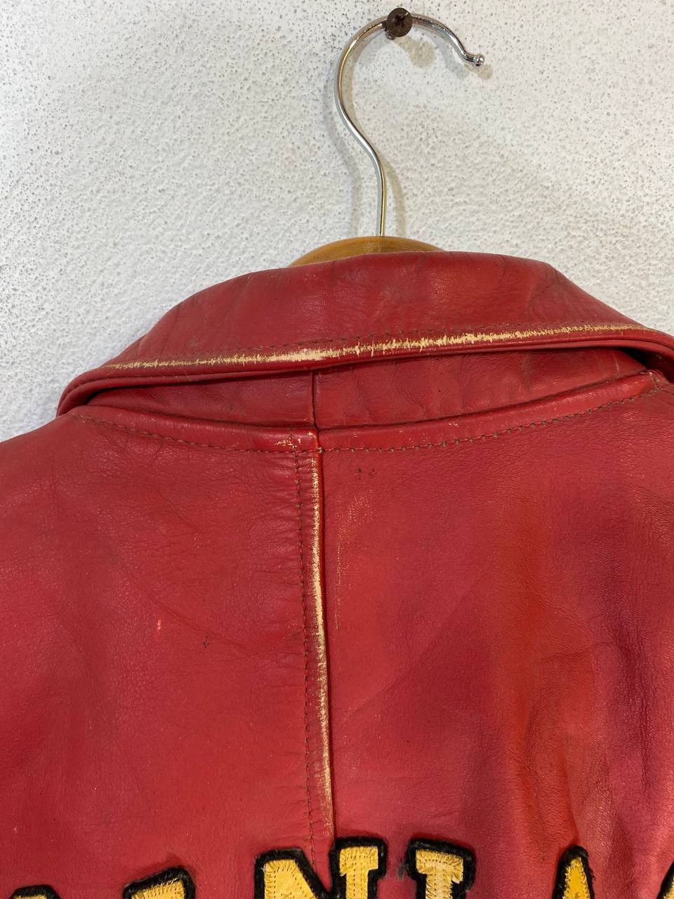 Avirex Vintage Avirex USA Full Leather Varsity Jacket Embroidered Size US L / EU 52-54 / 3 - 19 Thumbnail