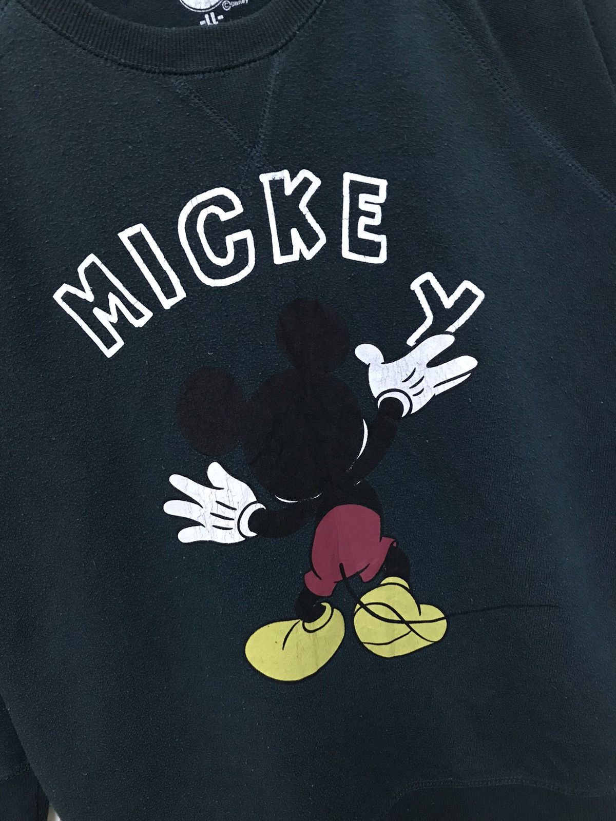 Disney × Mickey Mouse × Vintage Vintage Disney Mickey Mouse Sweatshirt Crewneck Big Logo Size US M / EU 48-50 / 2 - 4 Thumbnail