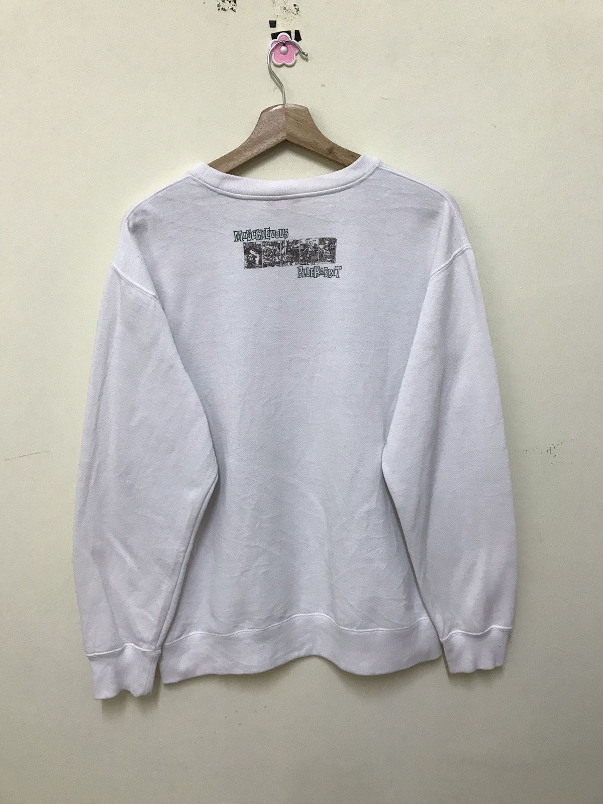 Japanese Brand VINTAGE Mischievous Sweatshirt Crewneck Big Logo Size US M / EU 48-50 / 2 - 3 Thumbnail