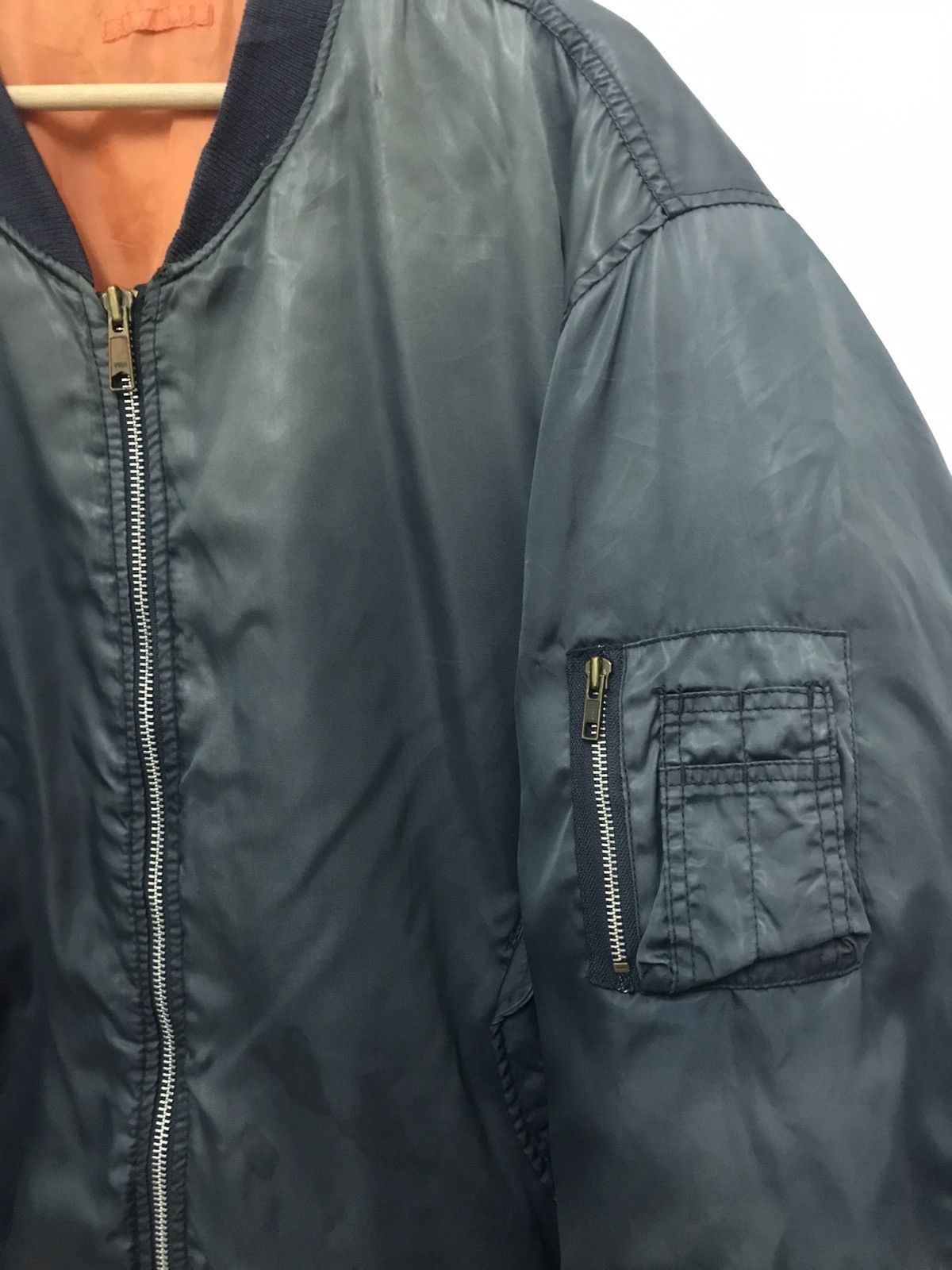 Japanese Brand × Uniqlo Vintage Japanese Brand Uniqlo Bomber Jacket Size US XL / EU 56 / 4 - 4 Thumbnail