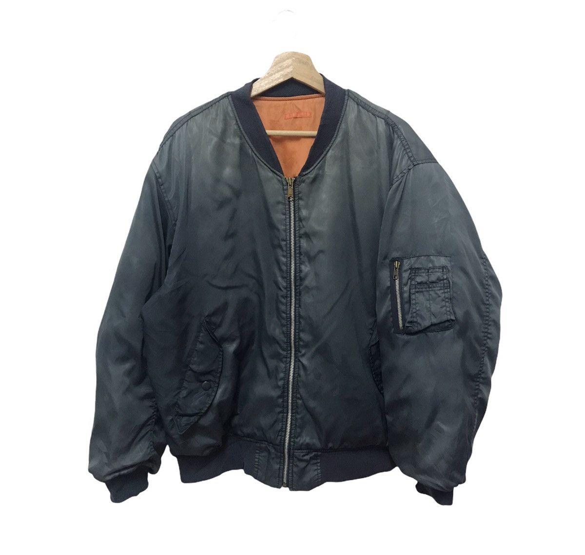 Japanese Brand × Uniqlo Vintage Japanese Brand Uniqlo Bomber Jacket Size US XL / EU 56 / 4 - 2 Thumbnail