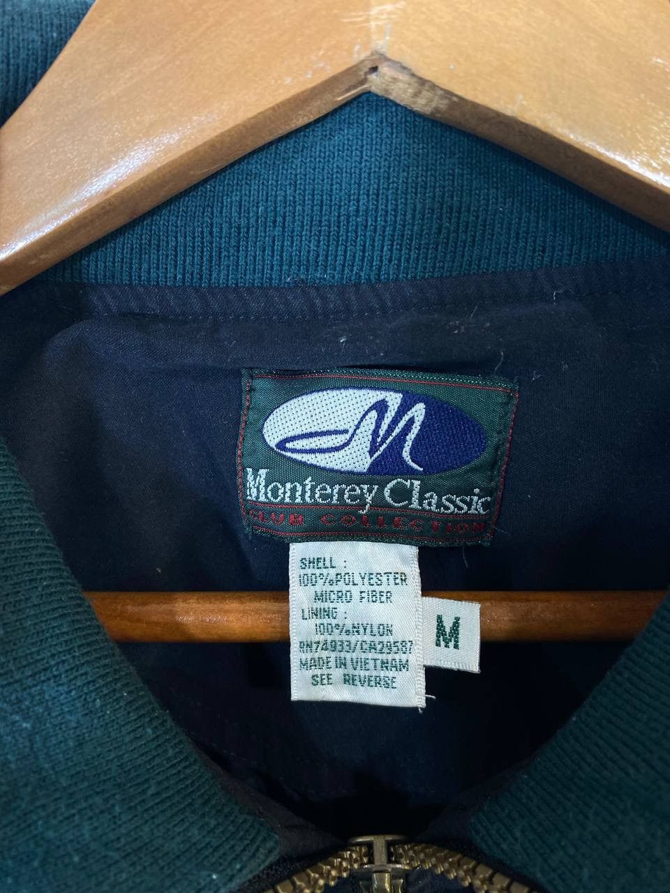 Vintage Vintage 90s Monterey Classic Half Zipper Jacket Size US M / EU 48-50 / 2 - 9 Thumbnail
